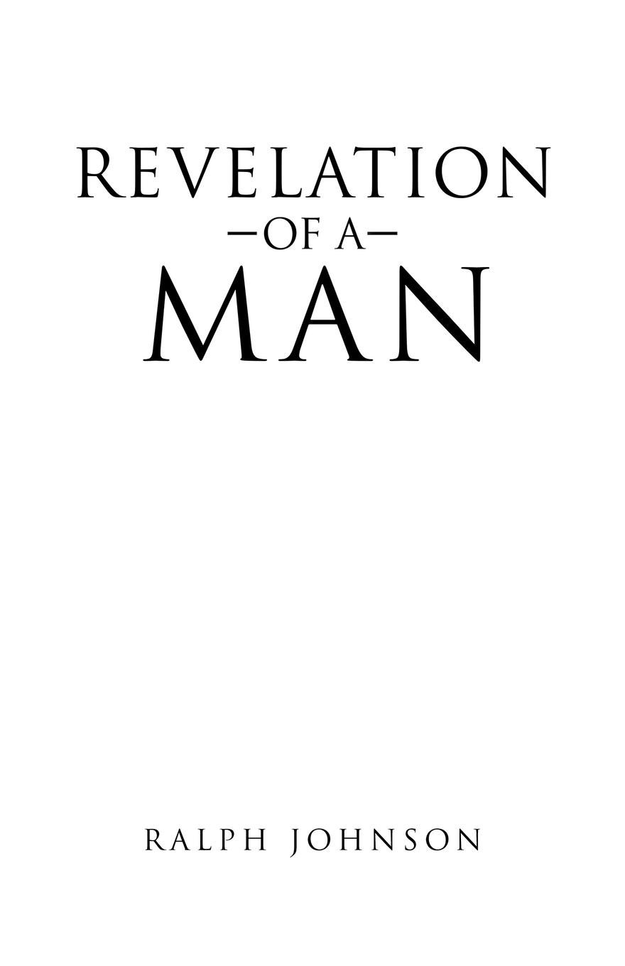 Revelation of a Man