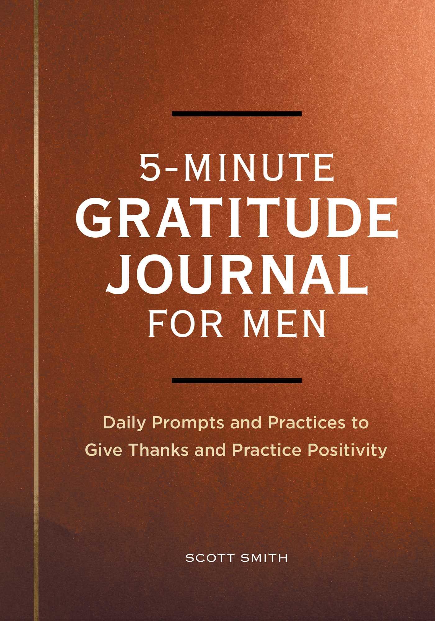 5-Minute Gratitude Journal for Men