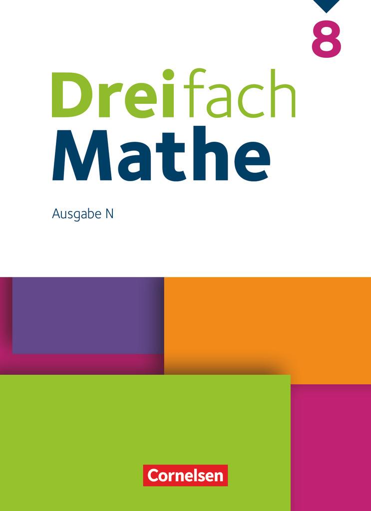 Dreifach Mathe 8. Schuljahr - Schulbuch