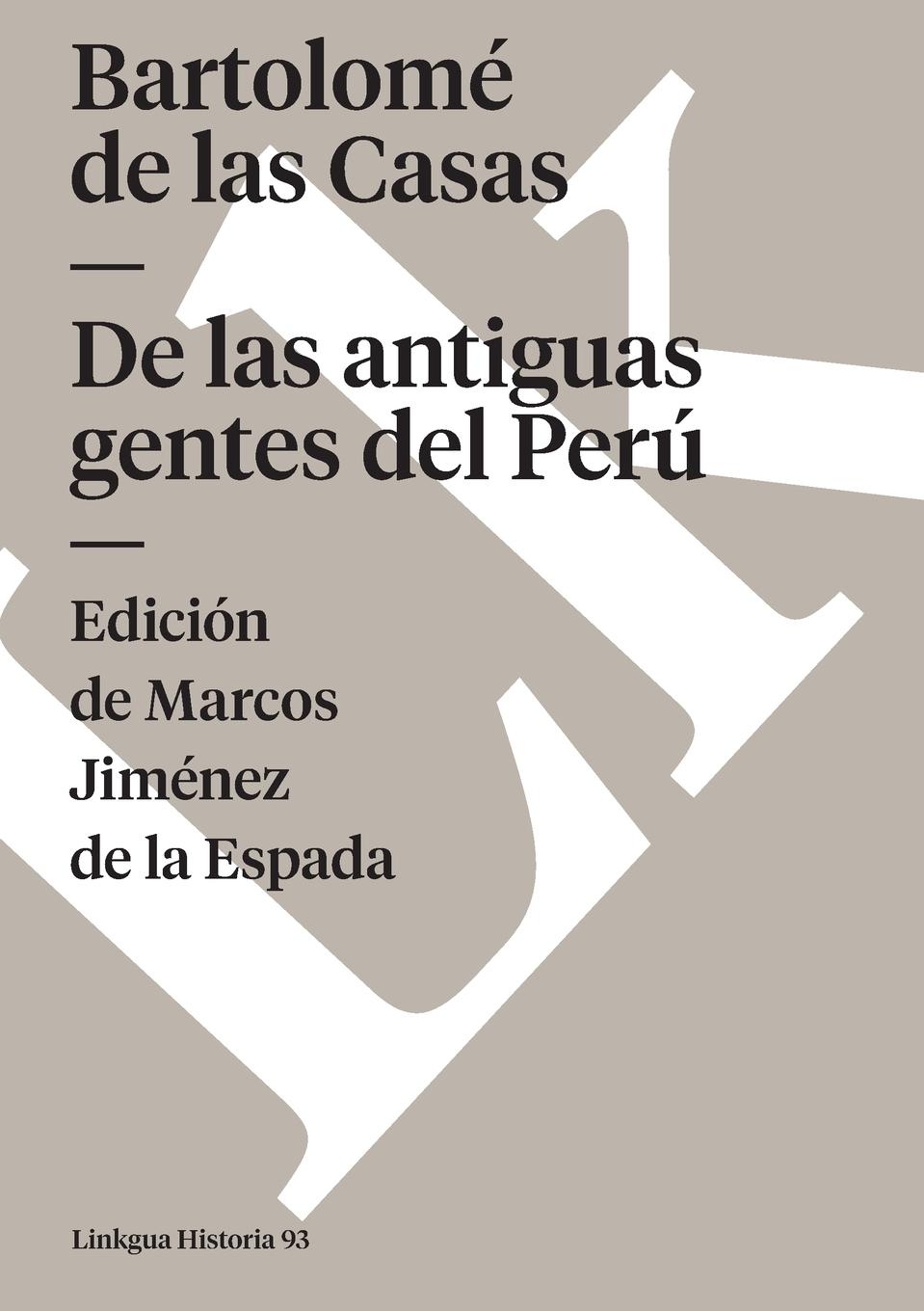 De las antiguas gentes del Perú