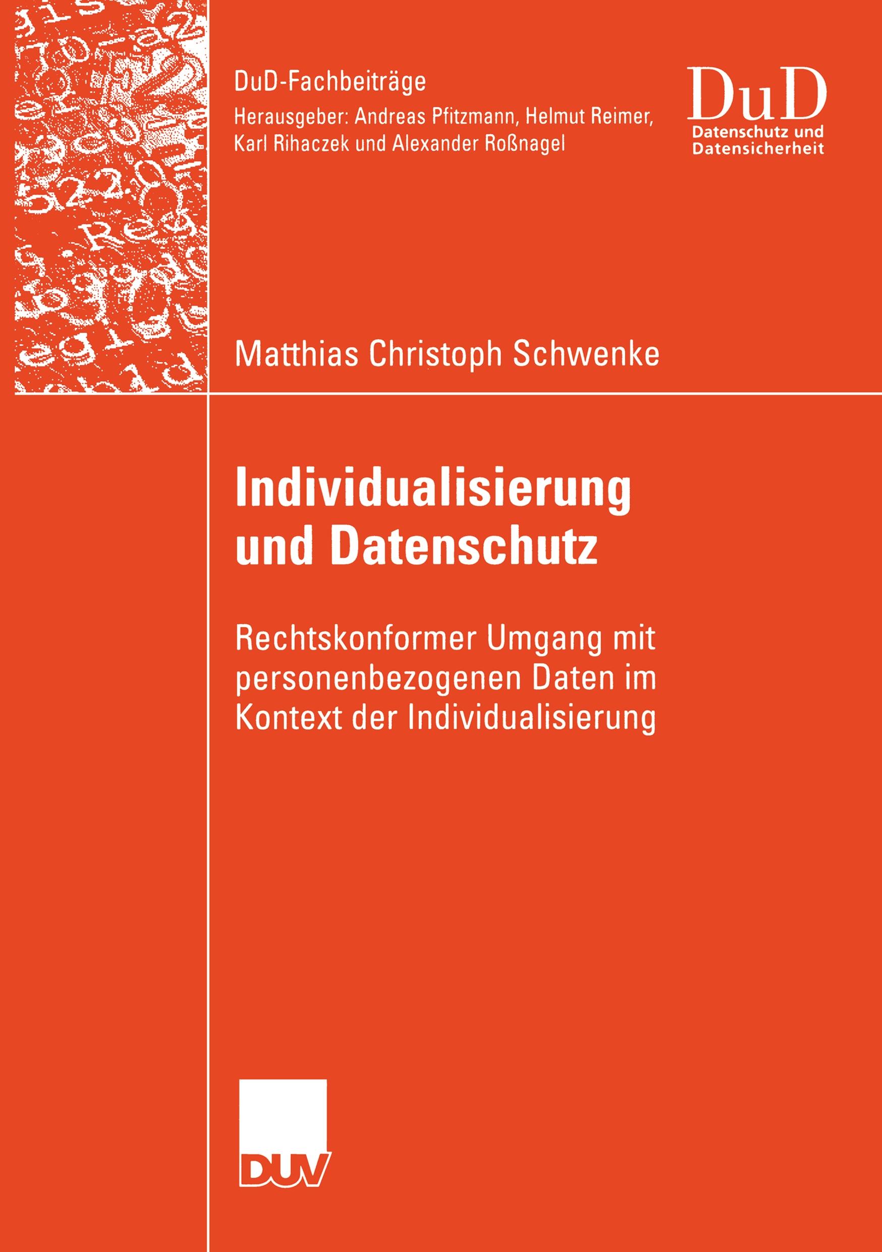 Individualisierung und Datenschutz