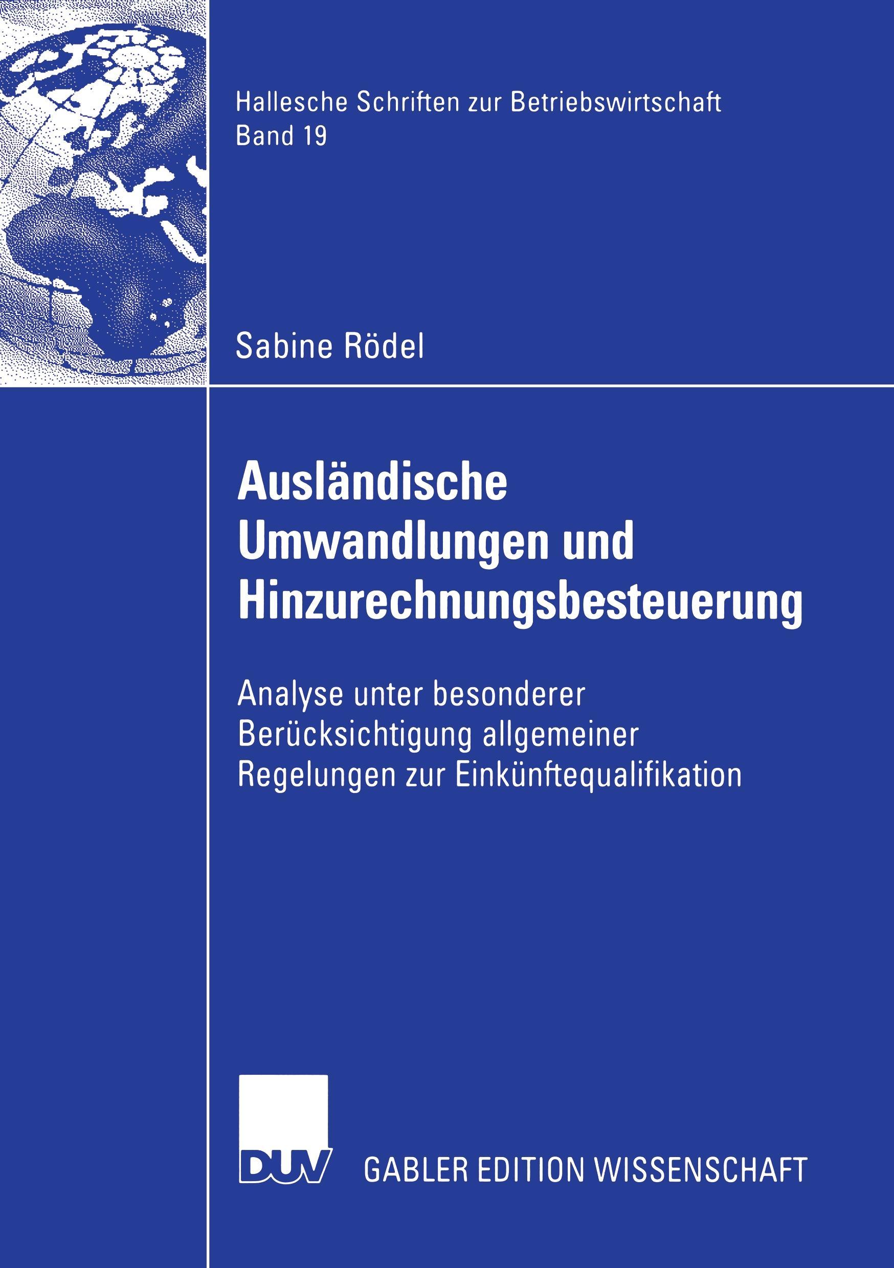 Ausländische Umwandlungen und Hinzurechnungsbesteuerung