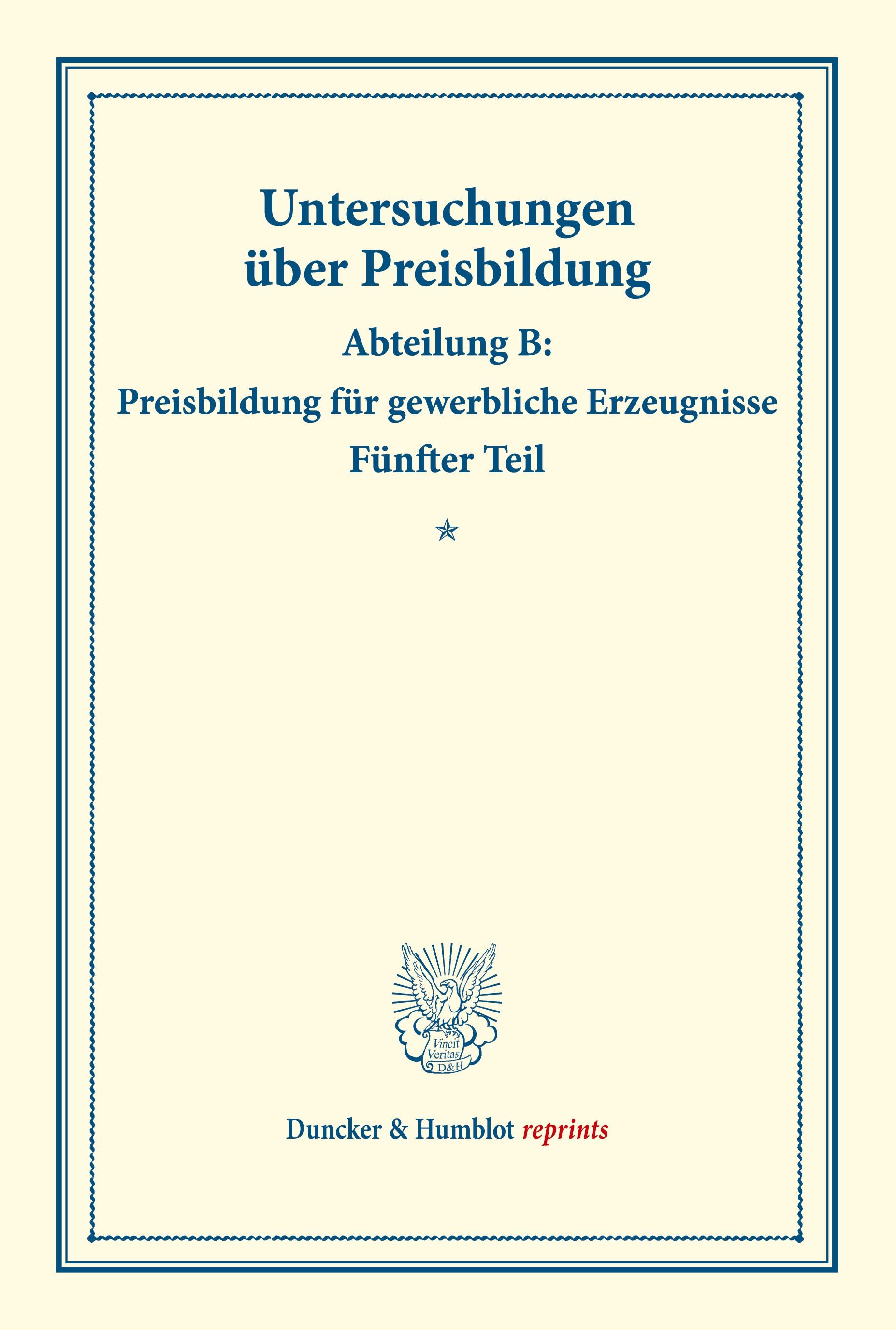 Die Preisentwicklung in der Steinkohlengasindustrie.