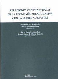 Relaciones contractuales en la economía colaborativa y en la sociedad digital