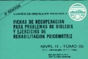 Fichas de recuperación de dislexia-psicomotricidad : nivel II