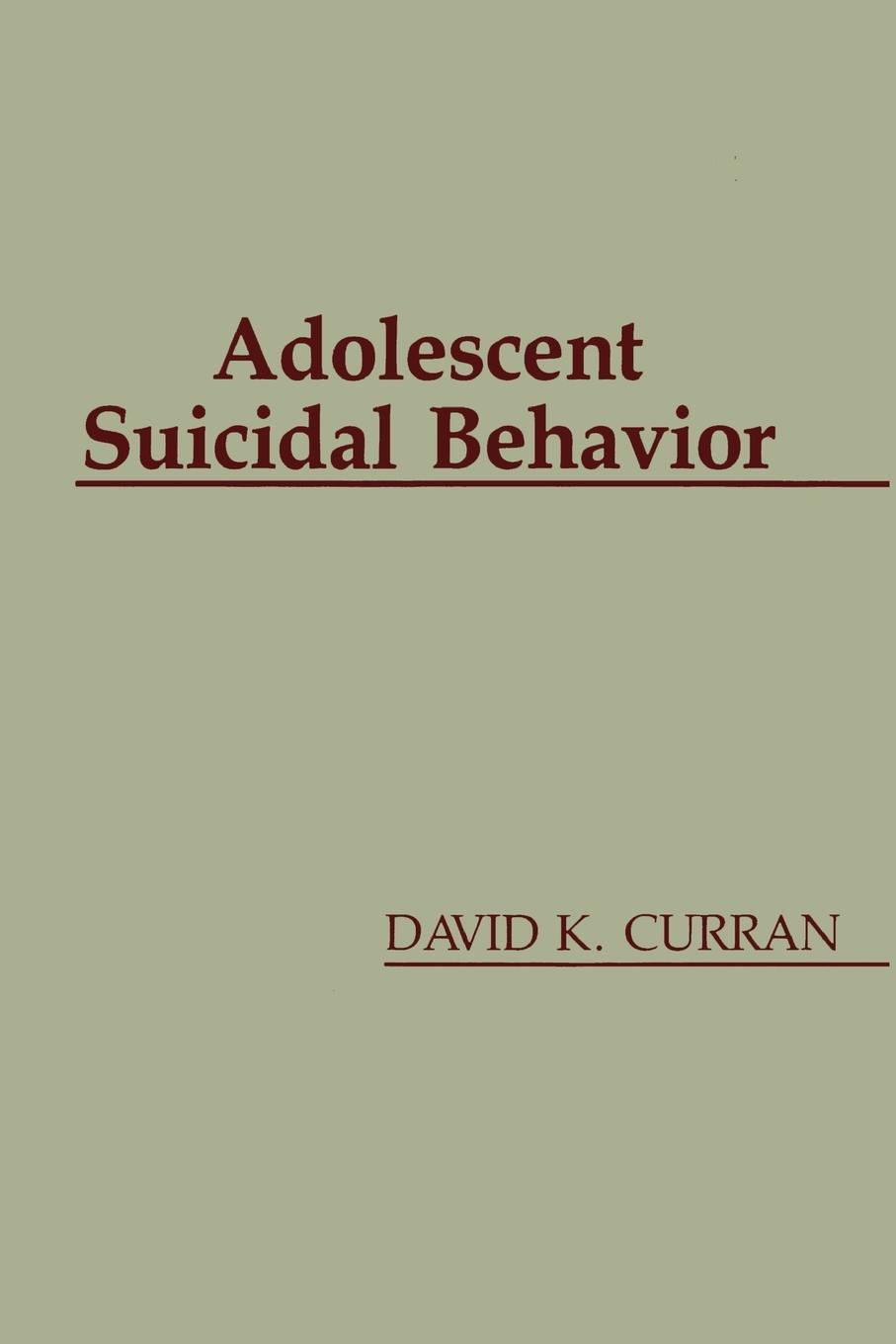 Adolescent Suicidal Behavior