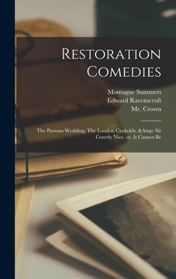 Restoration Comedies