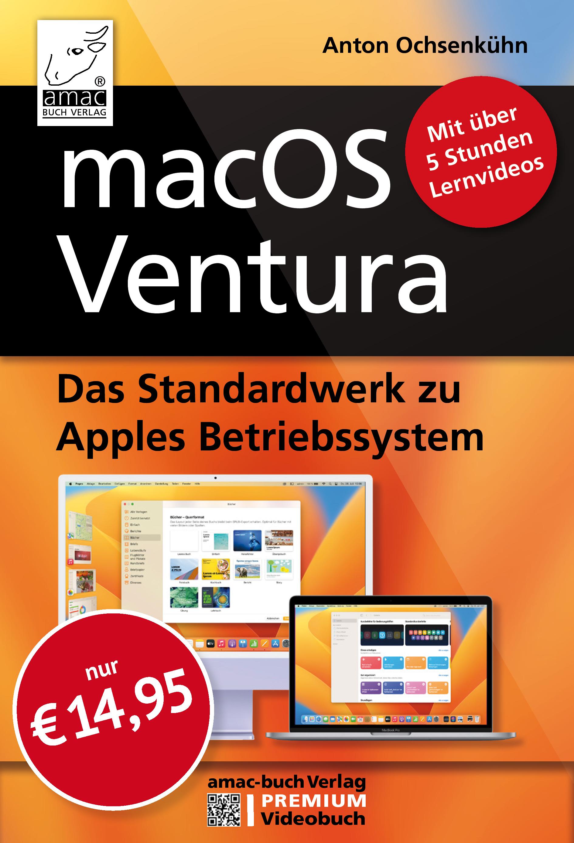 macOS Ventura Standardwerk - PREMIUM Videobuch