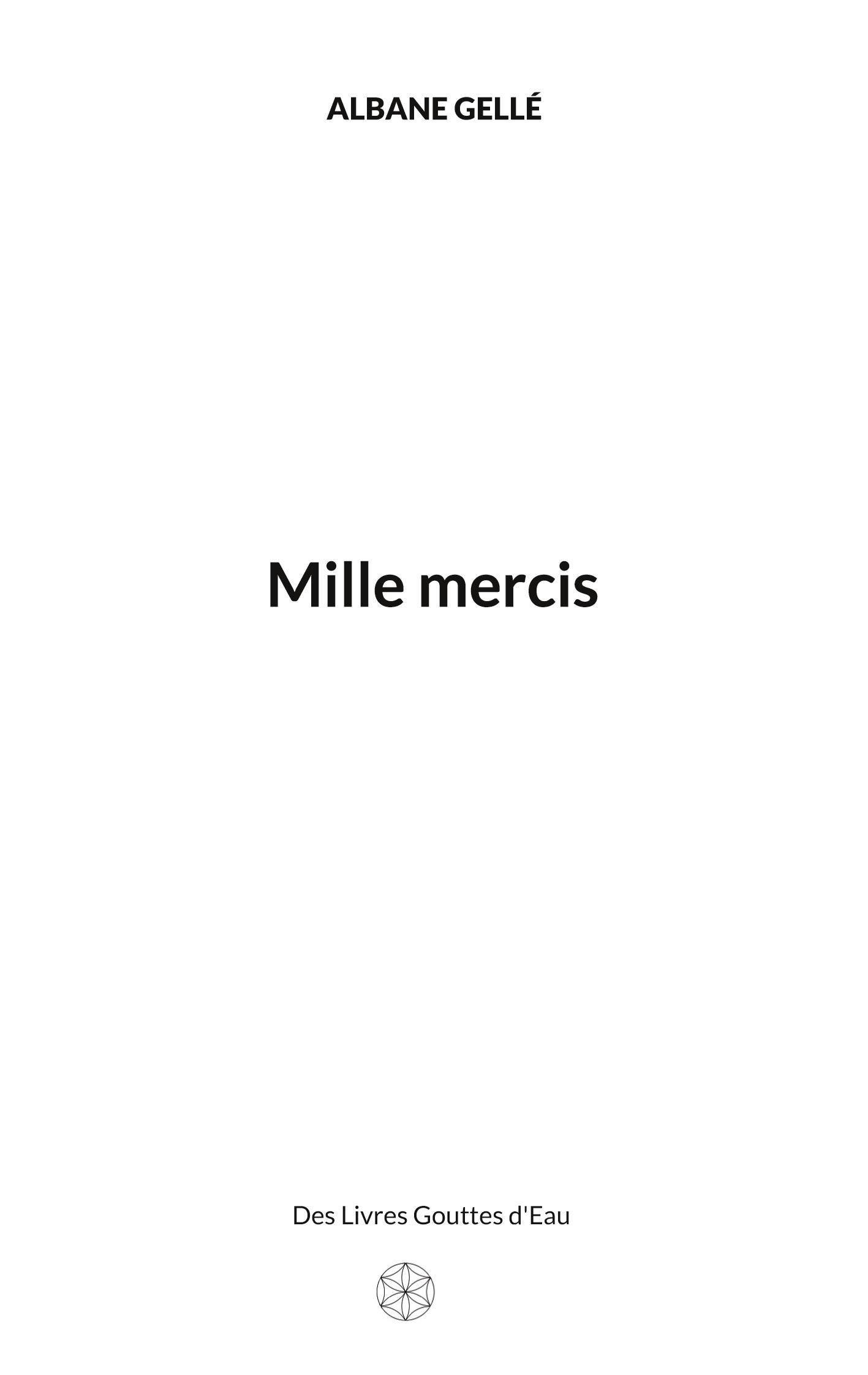 Mille mercis