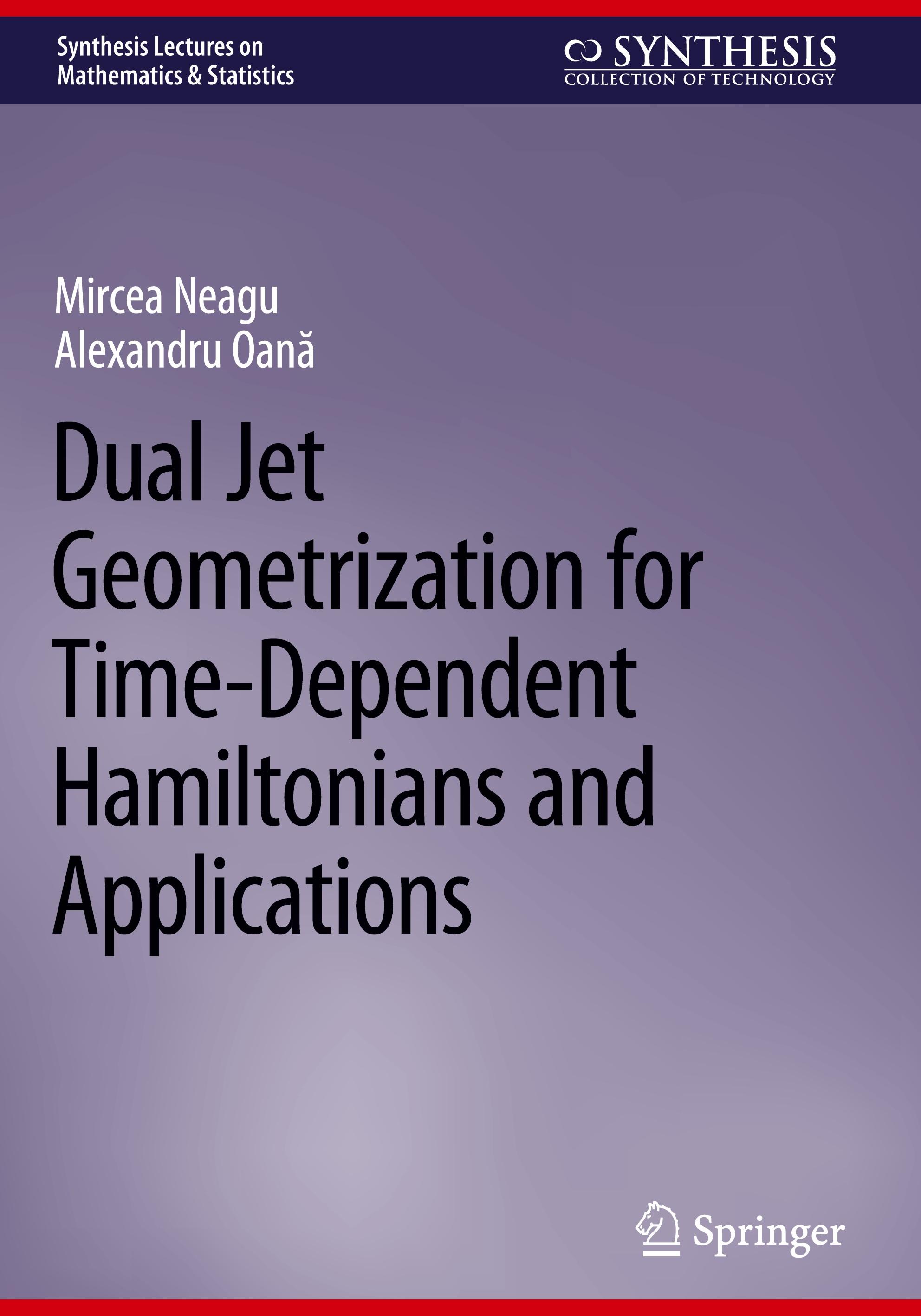 Dual Jet Geometrization for Time-Dependent Hamiltonians and Applications