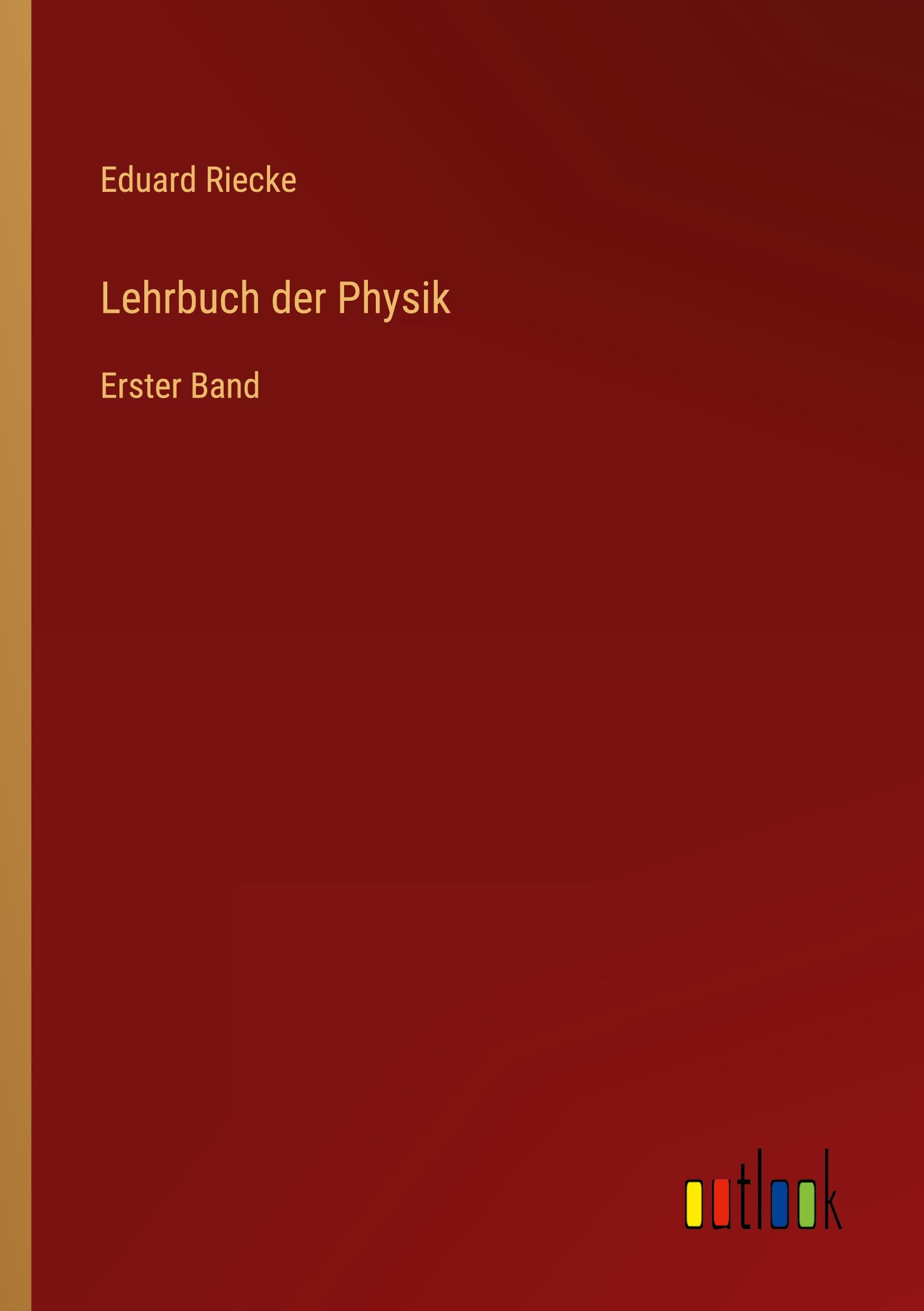 Lehrbuch der Physik