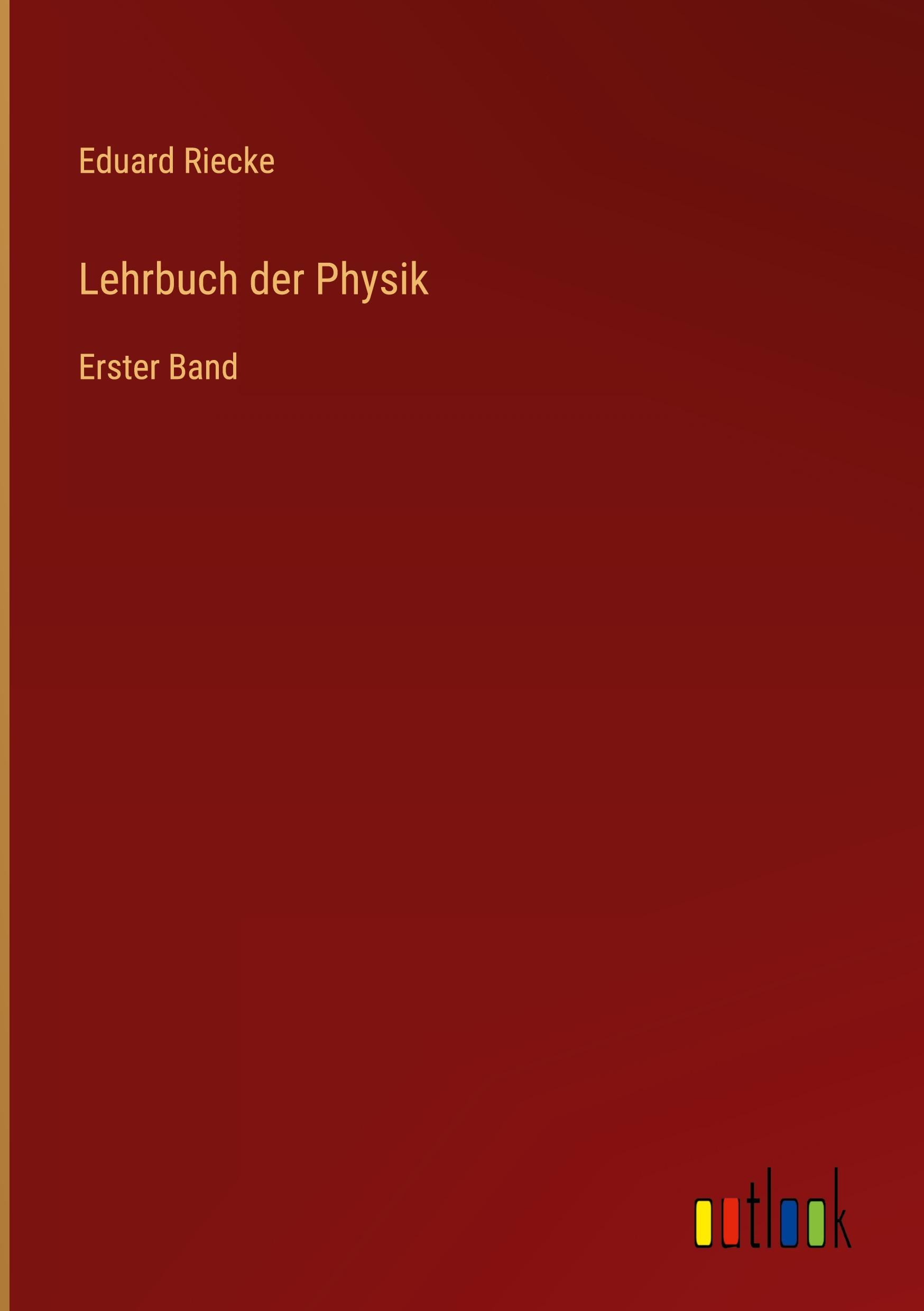 Lehrbuch der Physik