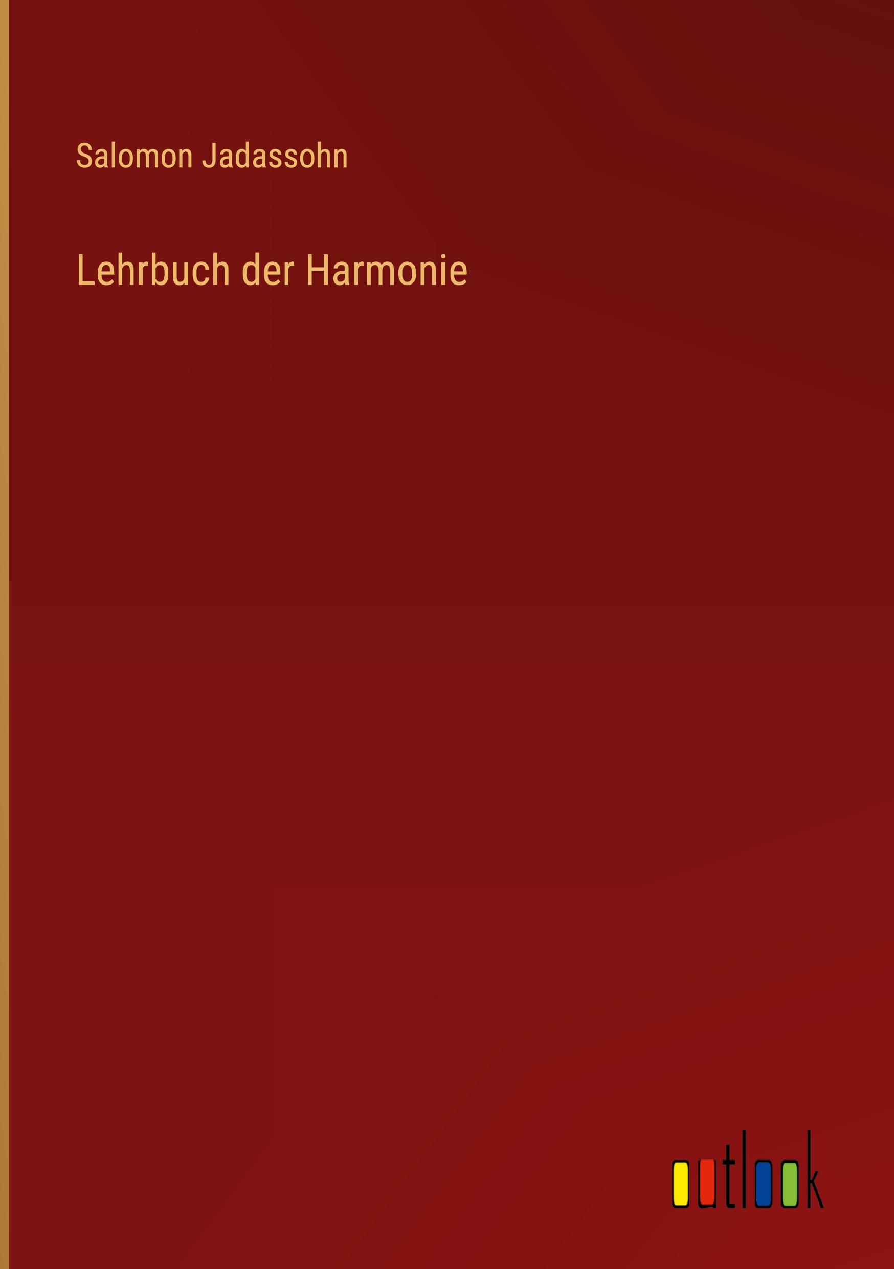 Lehrbuch der Harmonie