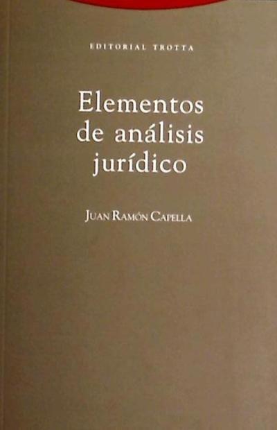 Elementos de análisis juridico