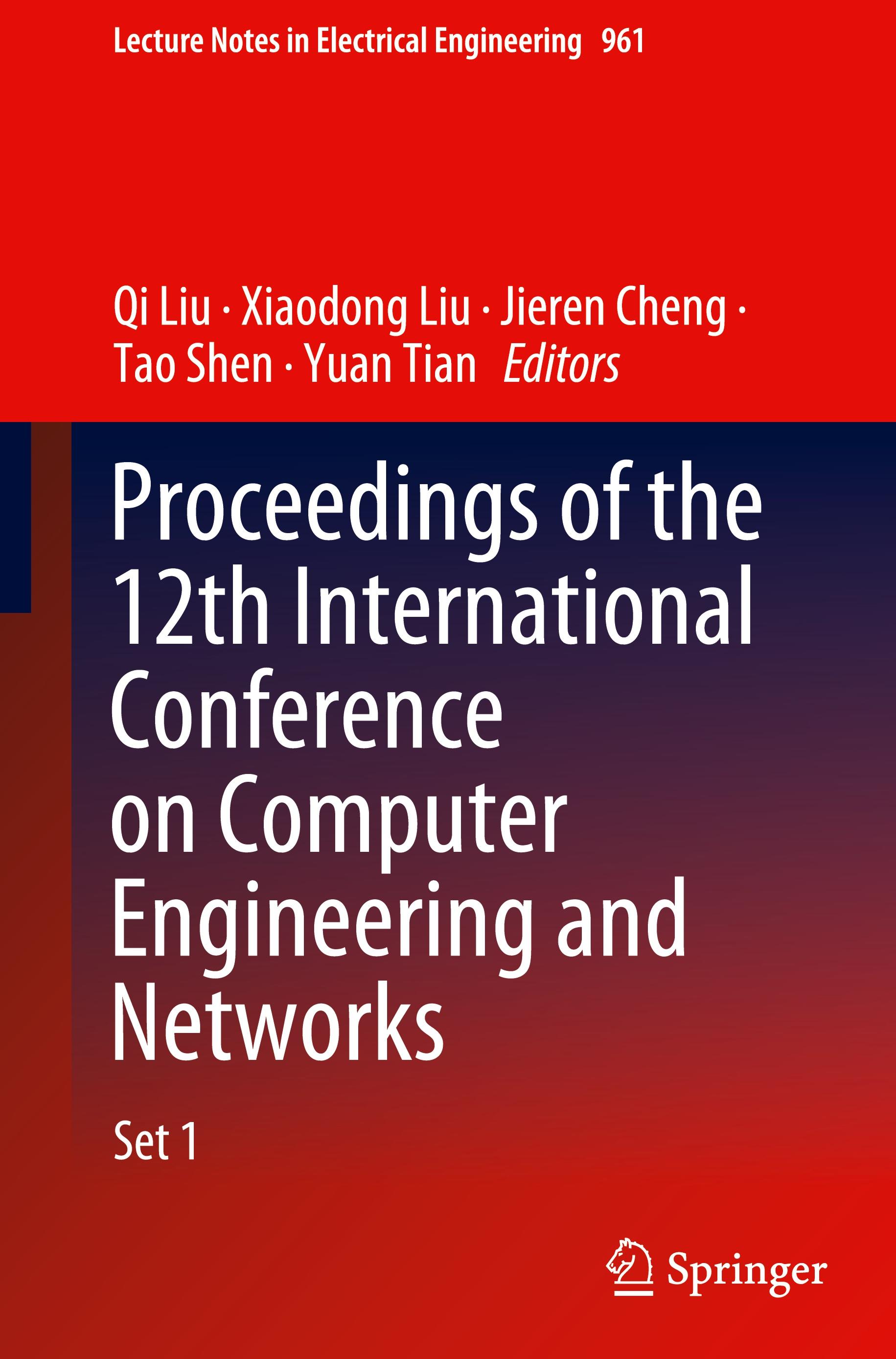 Proceedings of the 12th International Conference on Computer Engineering and Networks