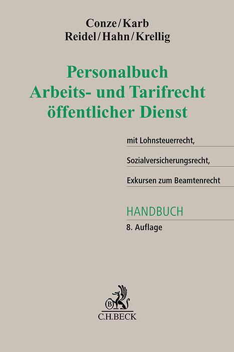 Personalbuch Arbeits- und Tarifrecht öffentlicher Dienst