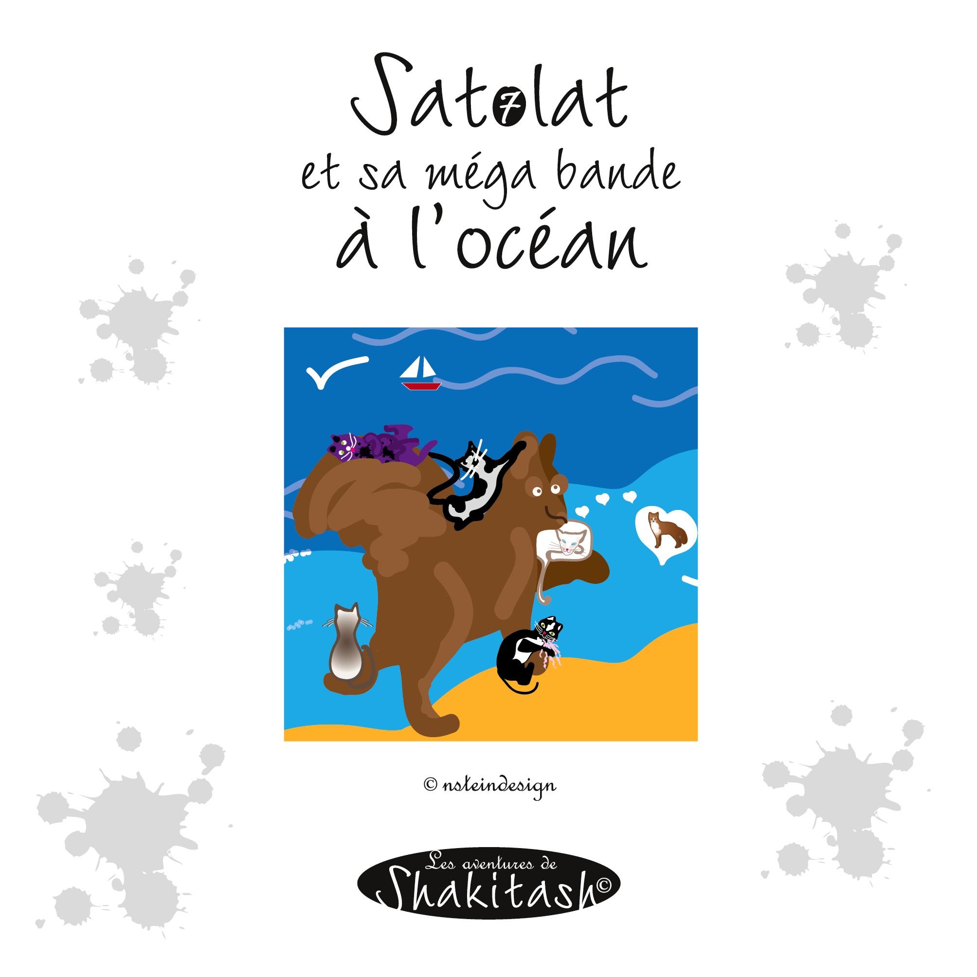 Satolat et sa méga bande à l'océan