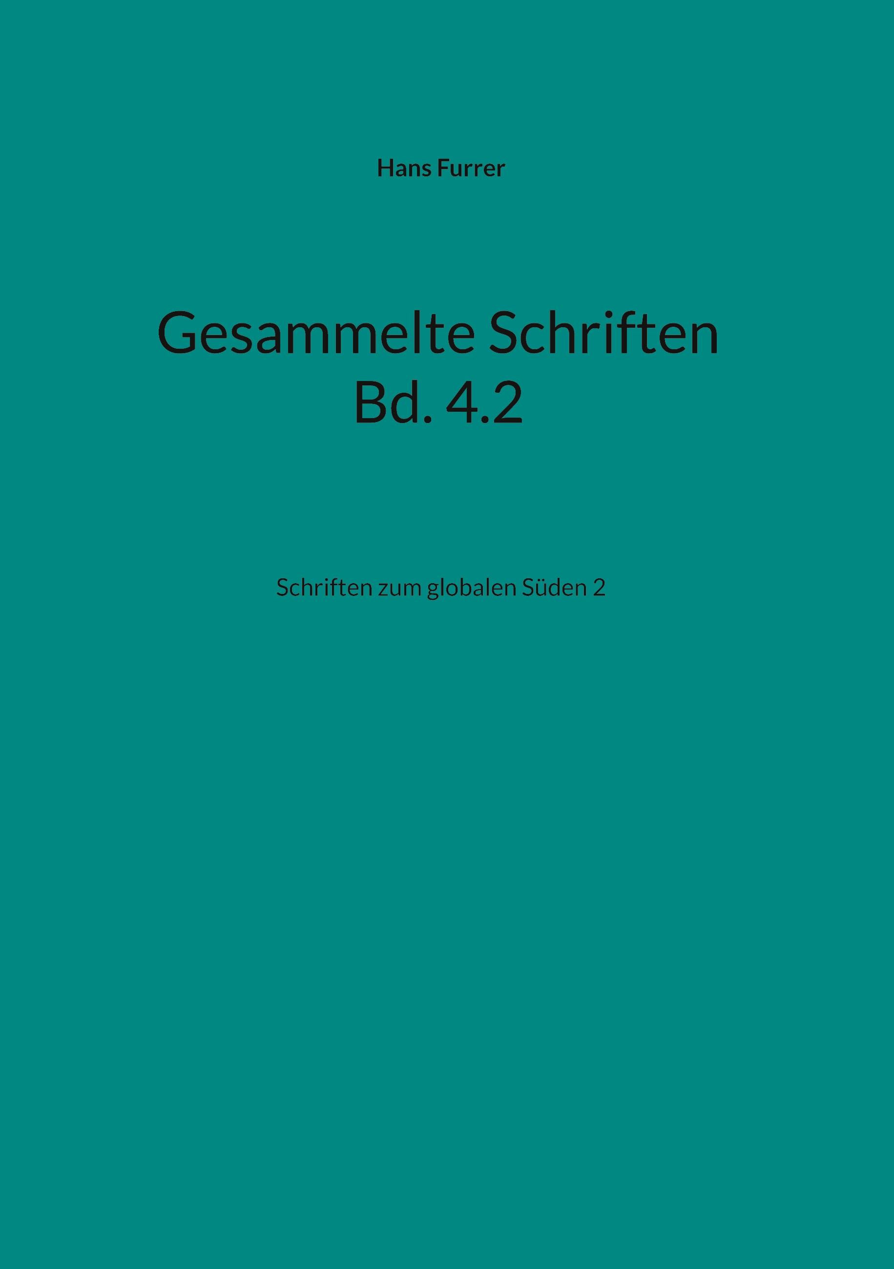 Gesammelte Schriften Bd. 4.2