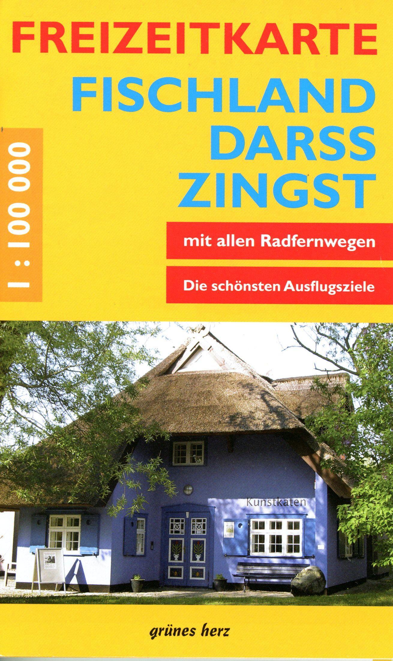 Freizeitkarte Fischland, Darß, Zingst