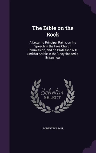 The Bible on the Rock