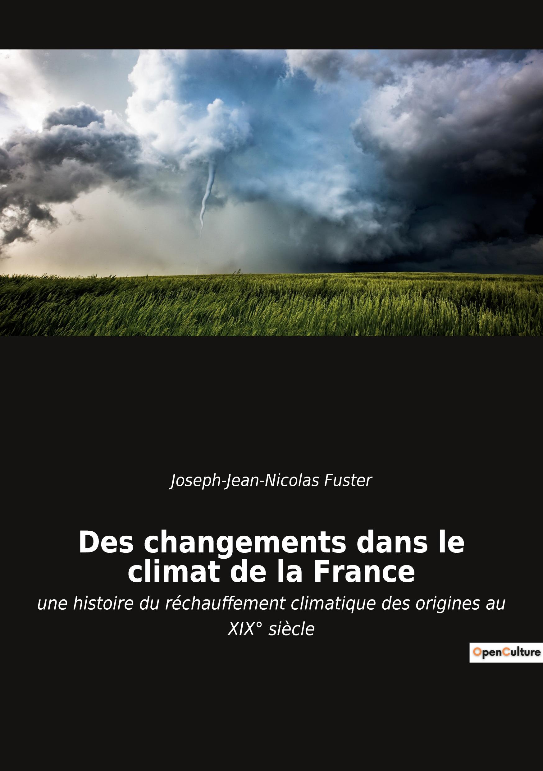 Des changements dans le climat de la France