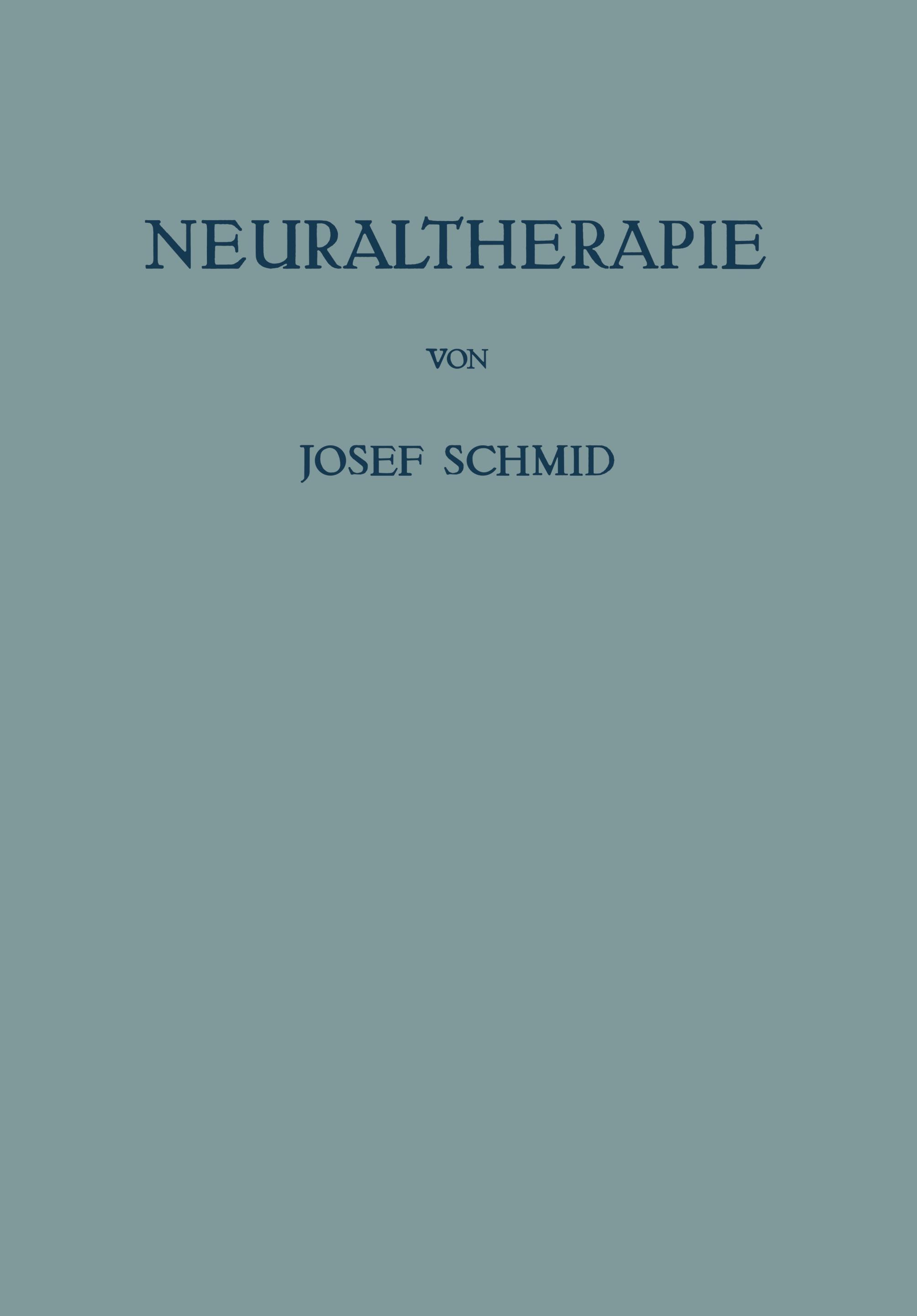 Neuraltherapie