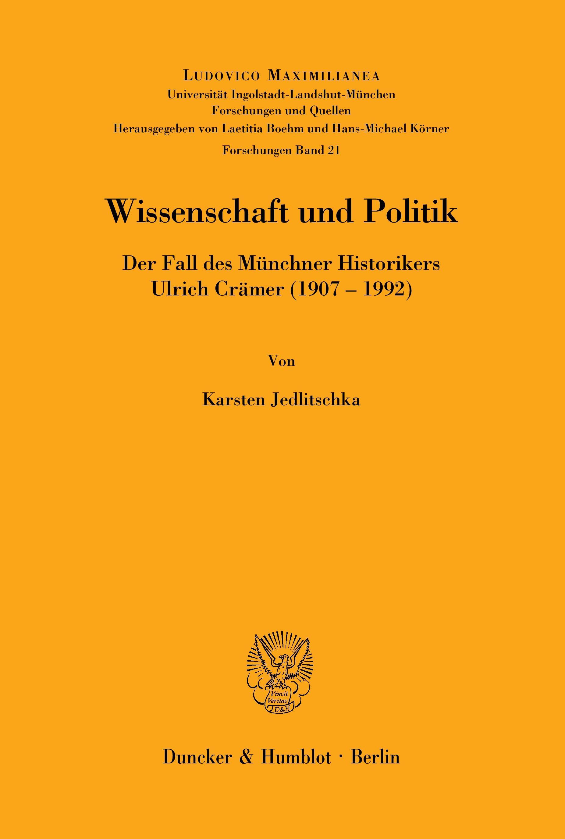 Wissenschaft und Politik.