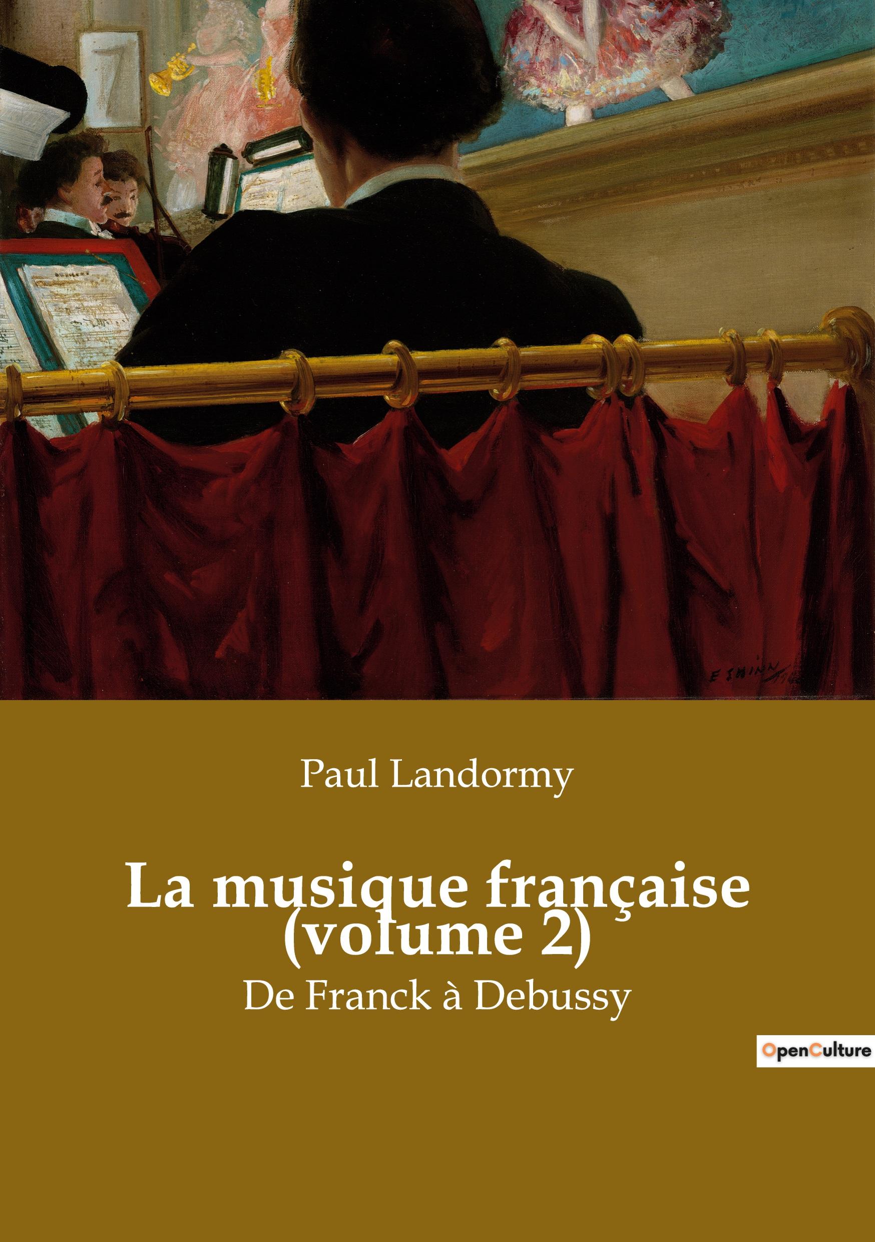 La musique française (volume 2)