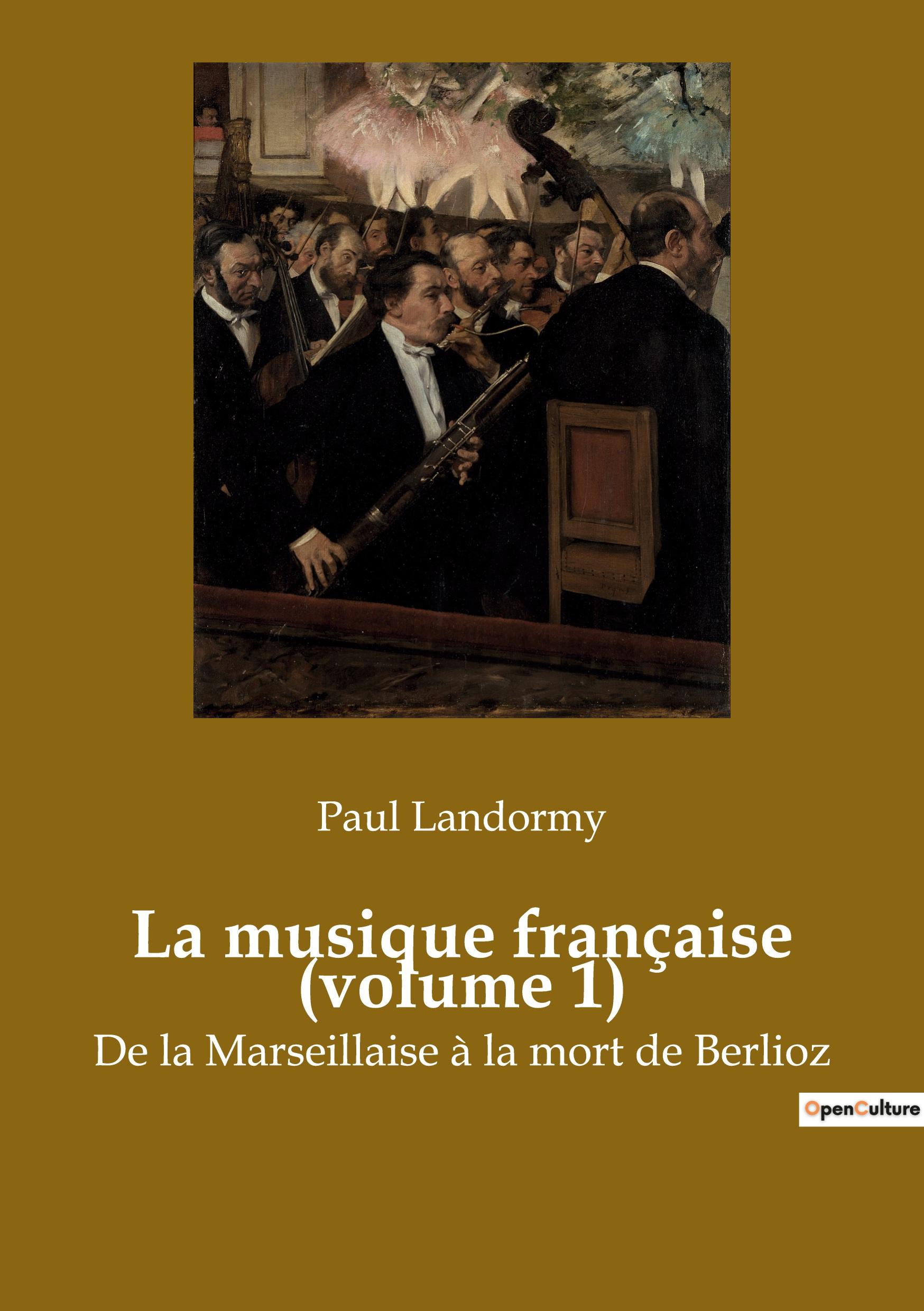 La musique française (volume 1)