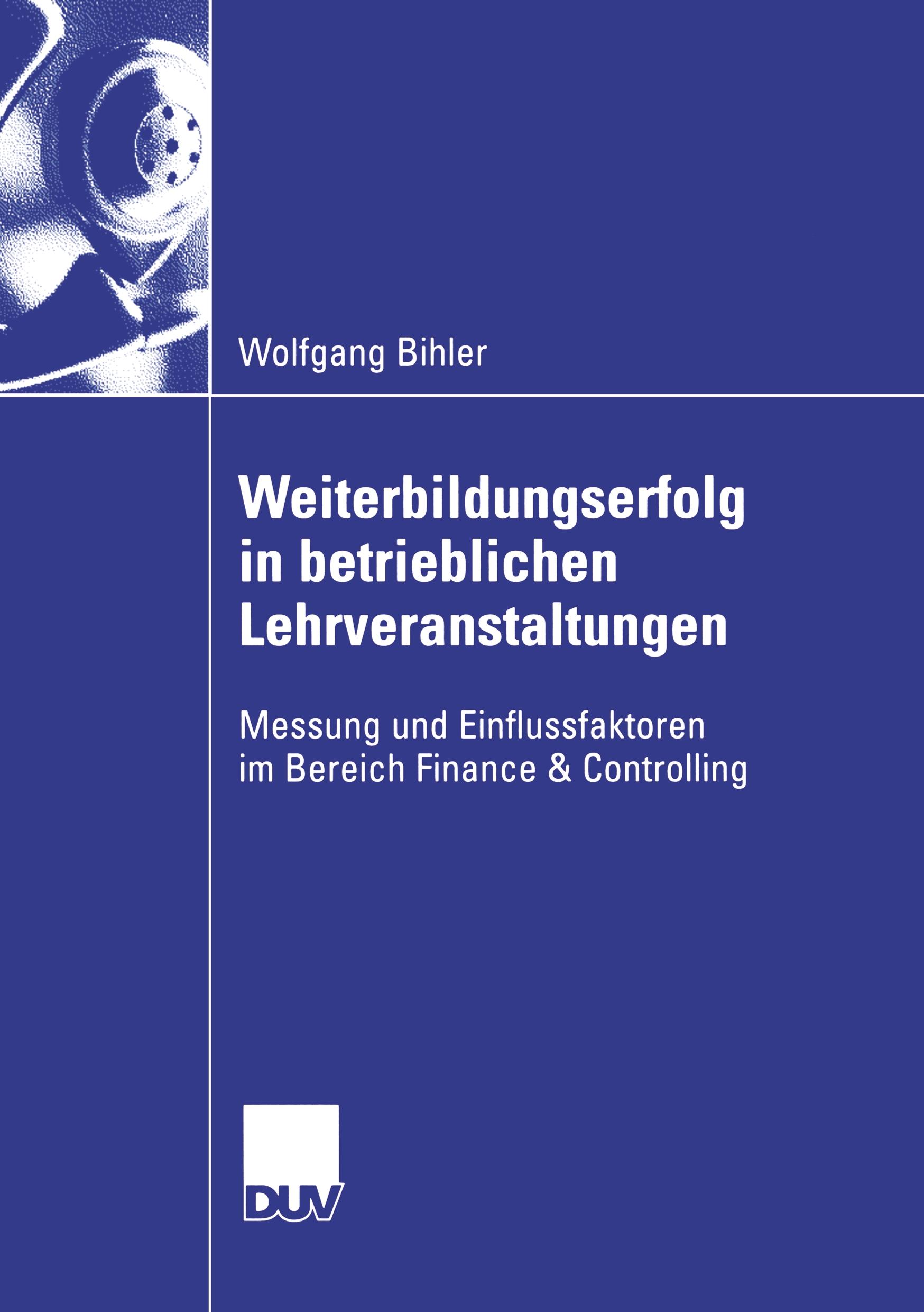 Weiterbildungserfolg in betrieblichen Lehrveranstaltungen