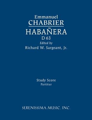 Habanera, D 63: Study score