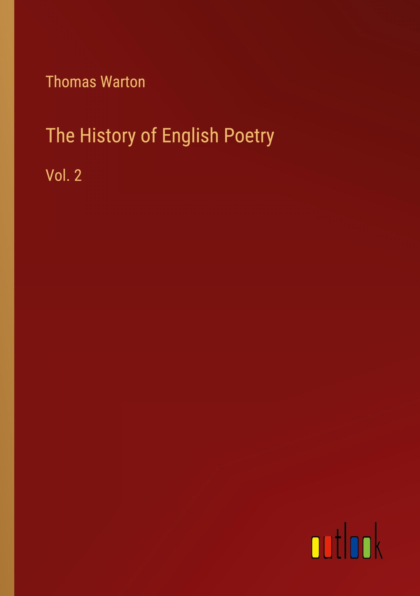 The History of English Poetry