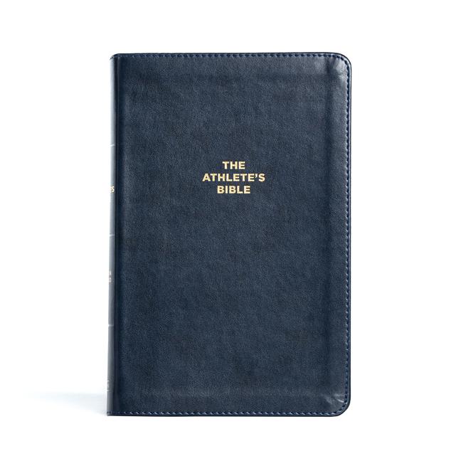 The CSB Athlete's Bible, Navy Leathertouch