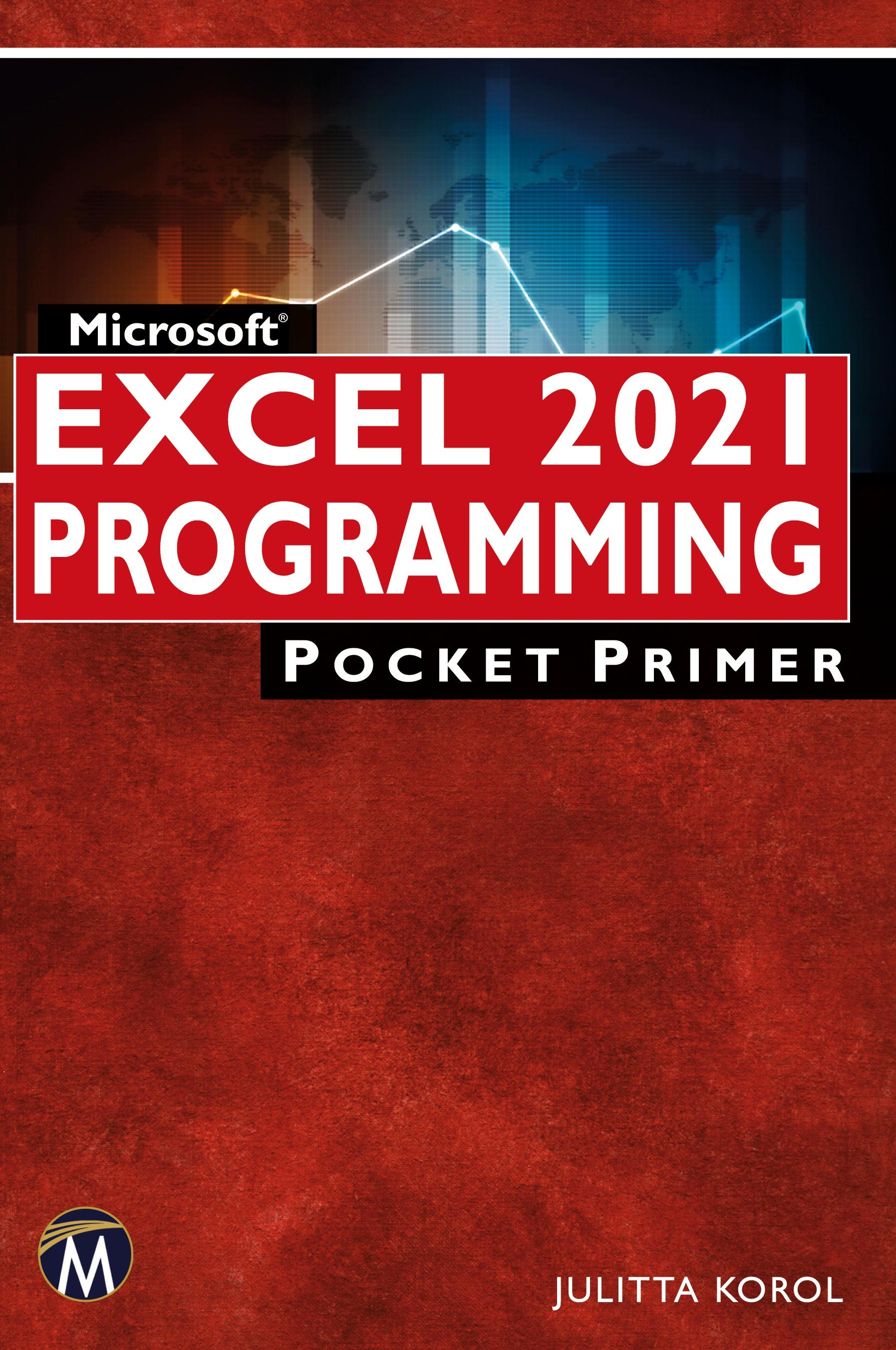 Microsoft Excel 2021 Programming Pocket Primer