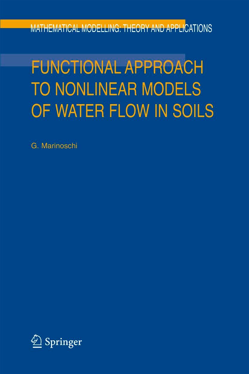 Functional Approach to Nonlinear Models of Water Flow in Soils