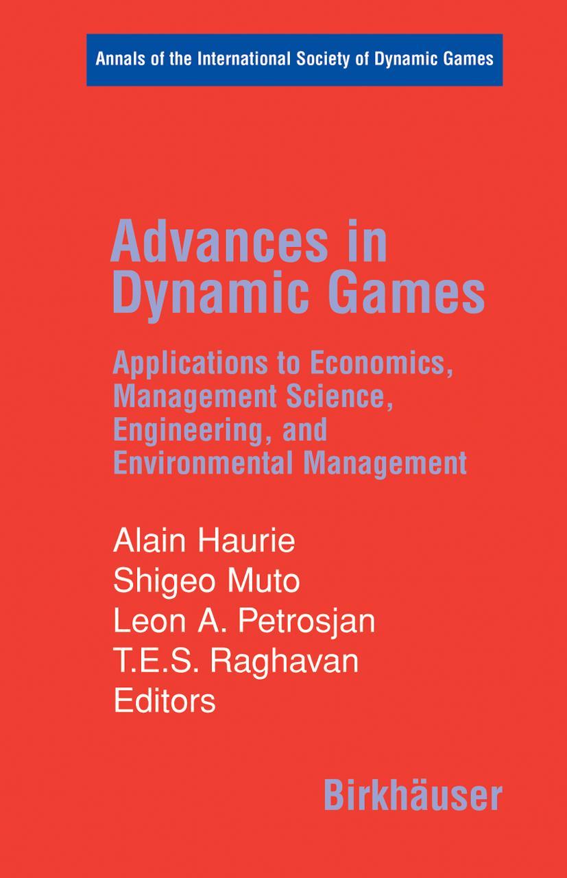 Advances in Dynamic Games