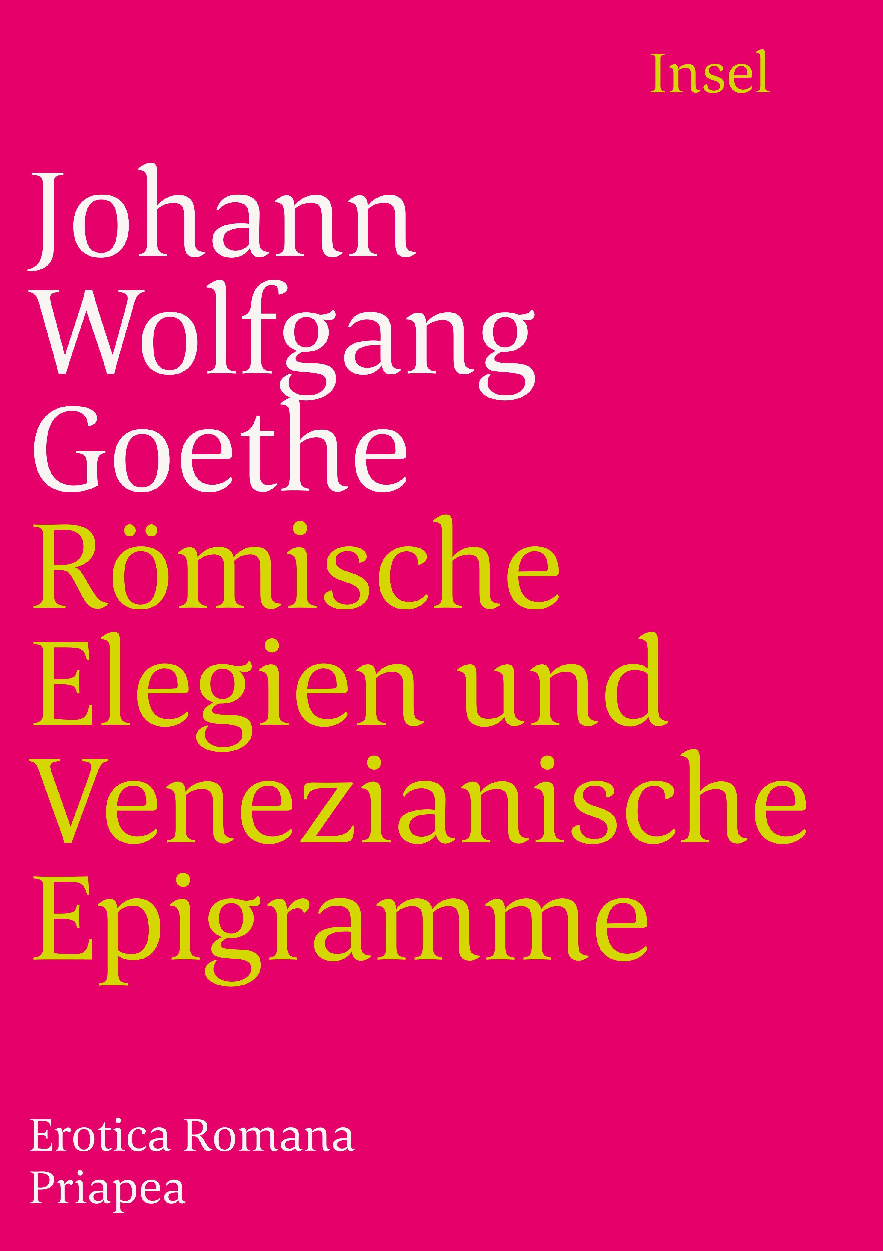 Römische Elegien und Venezianische Epigramme