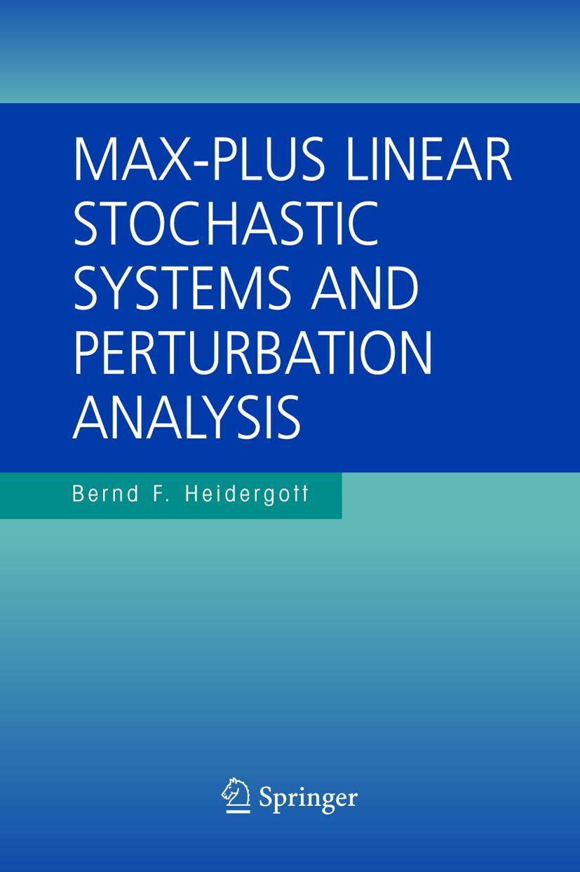 Max-Plus Linear Stochastic Systems and Perturbation Analysis