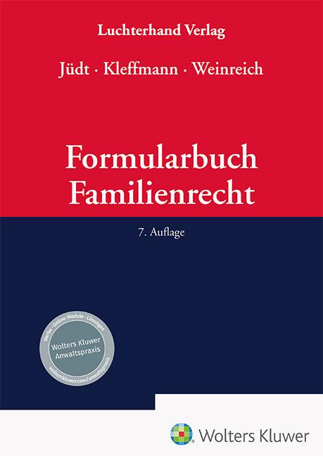 Formularbuch Familienrecht