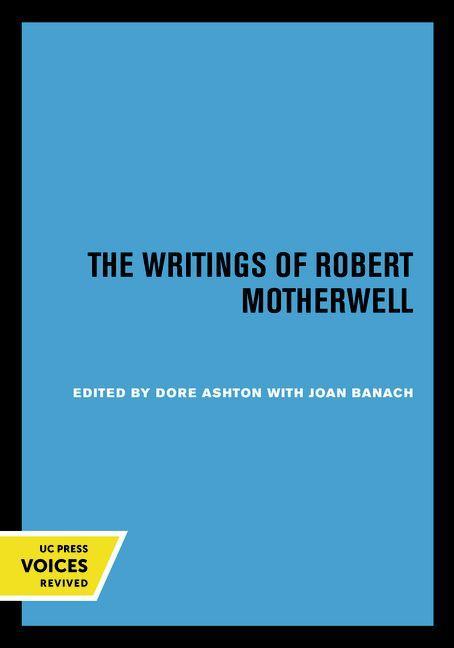 The Writings of Robert Motherwell