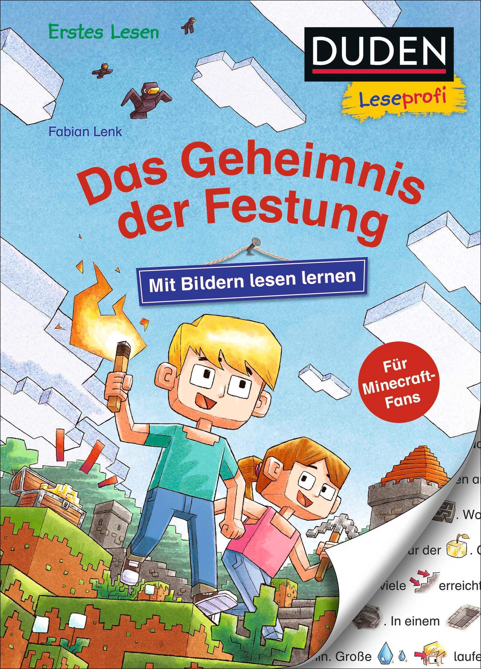 Duden Leseprofi - Mit Bildern lesen lernen: Das Geheimnis der Festung