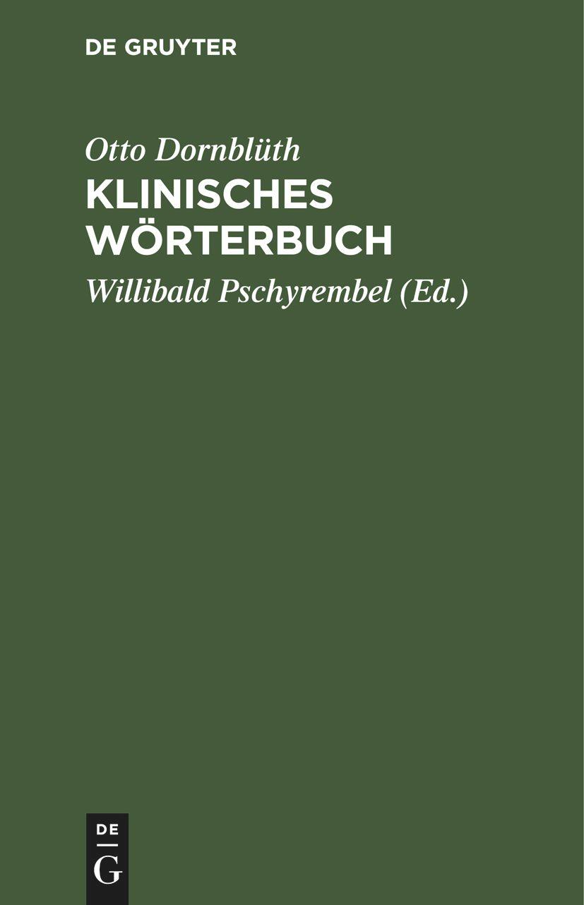 Klinisches Wörterbuch