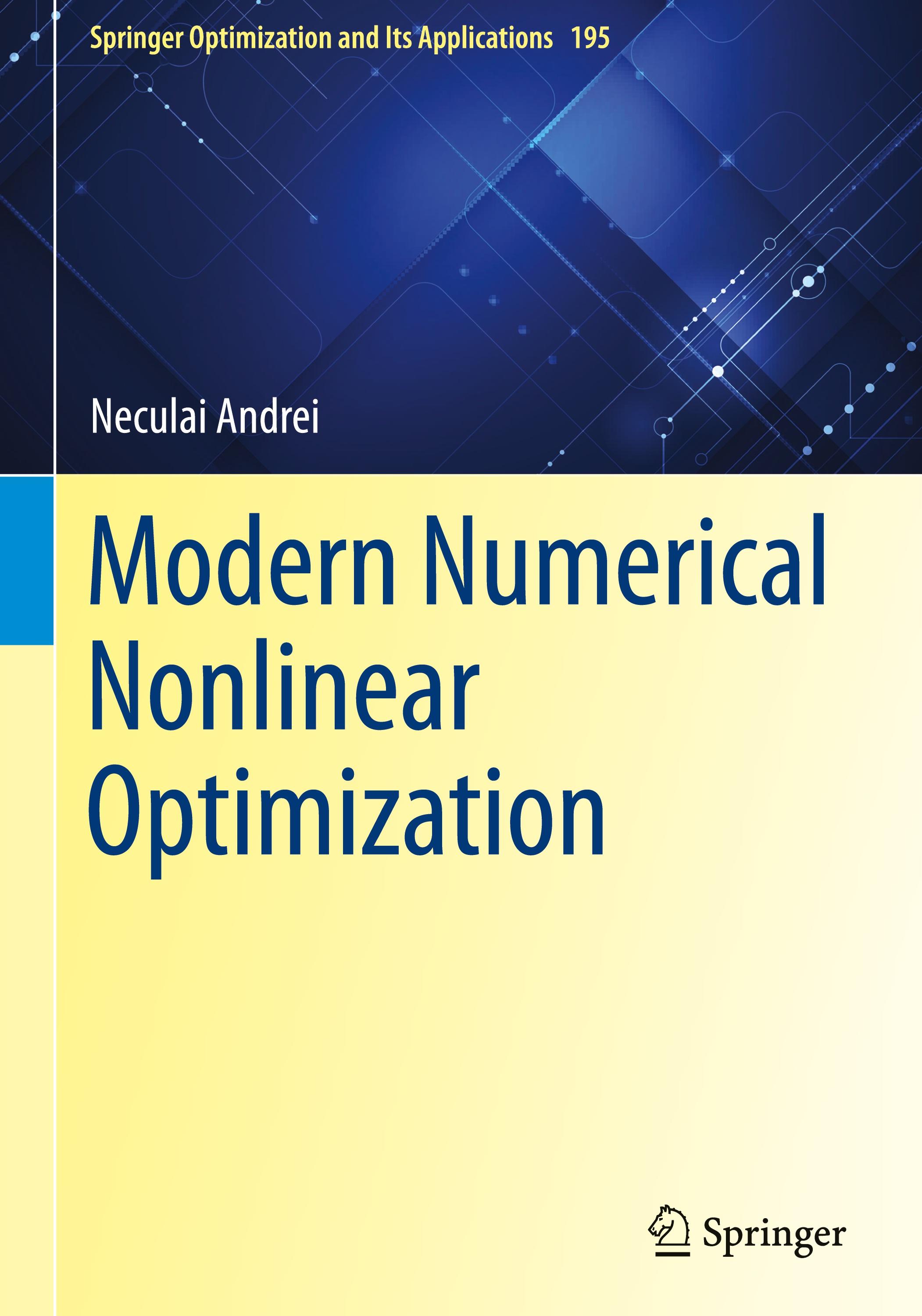 Modern Numerical Nonlinear Optimization