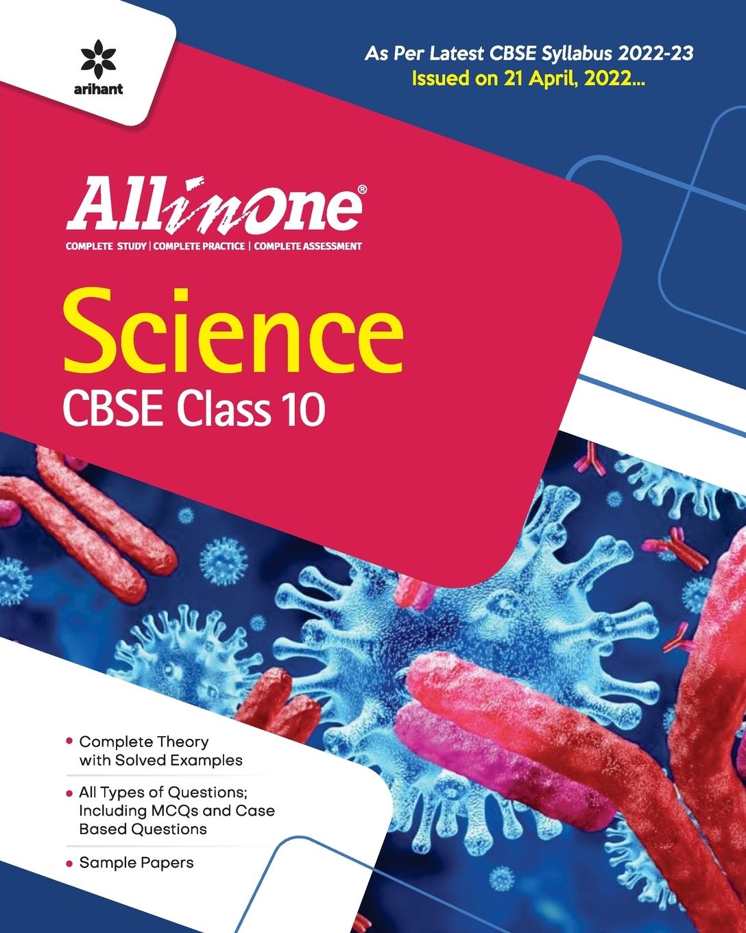 CBSE All In One Science Class 10 2022-23 Edition (As per latest CBSE Syllabus issued on 21 April 2022)