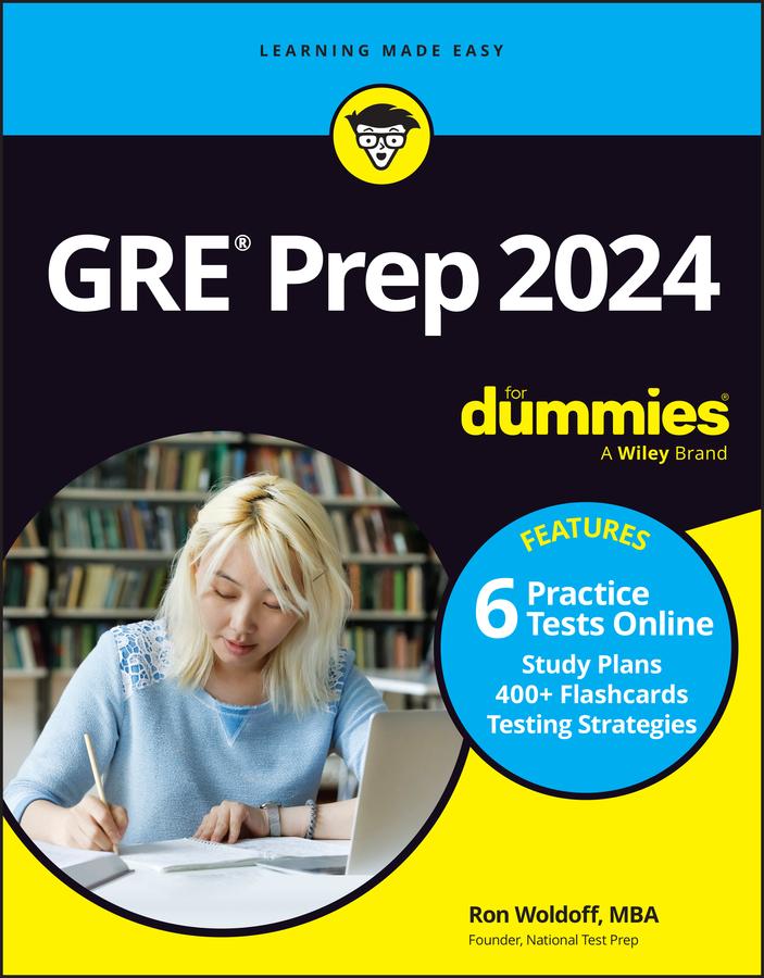 GRE Prep 2024 for Dummies with Online Practice