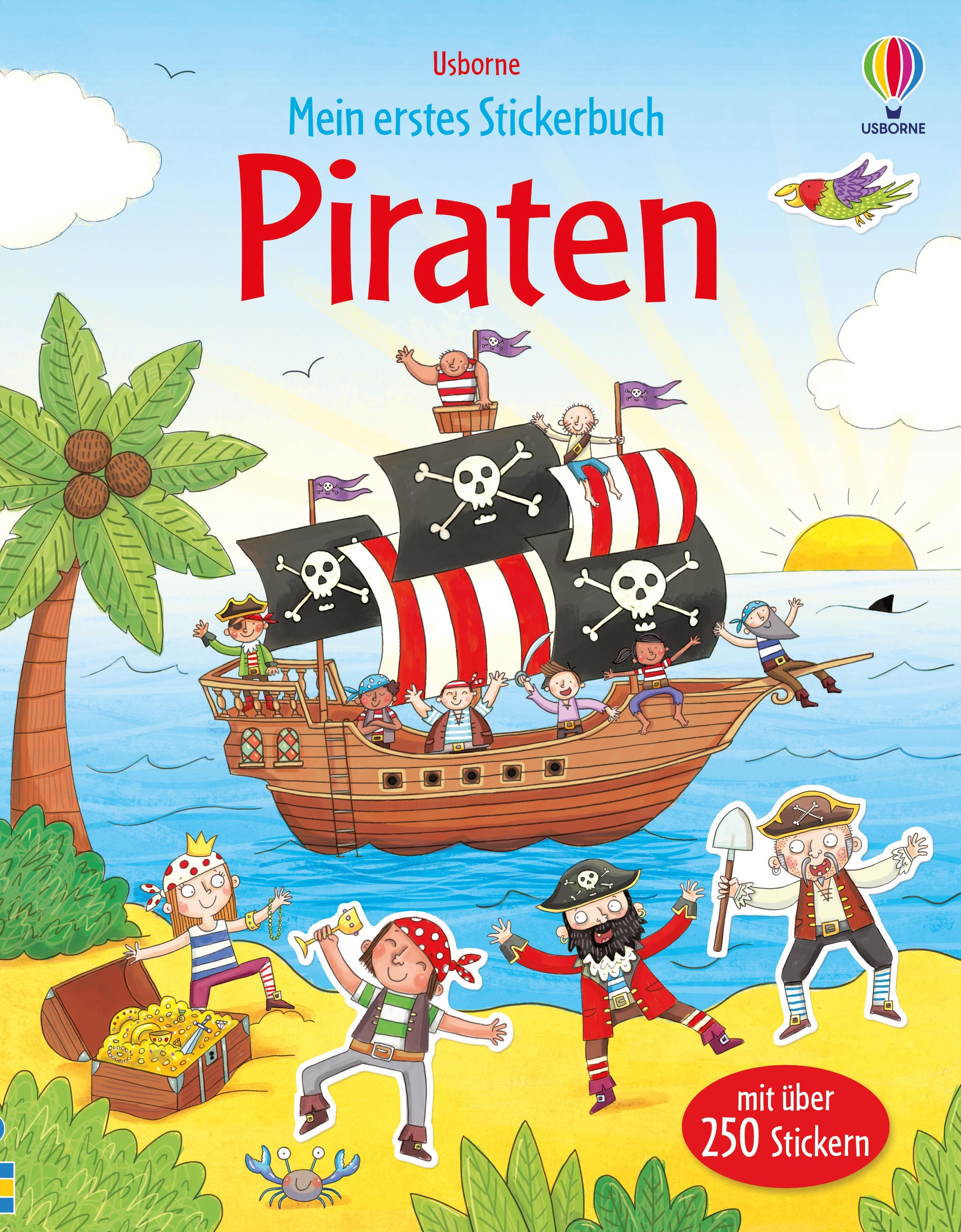 Mein erstes Stickerbuch: Piraten