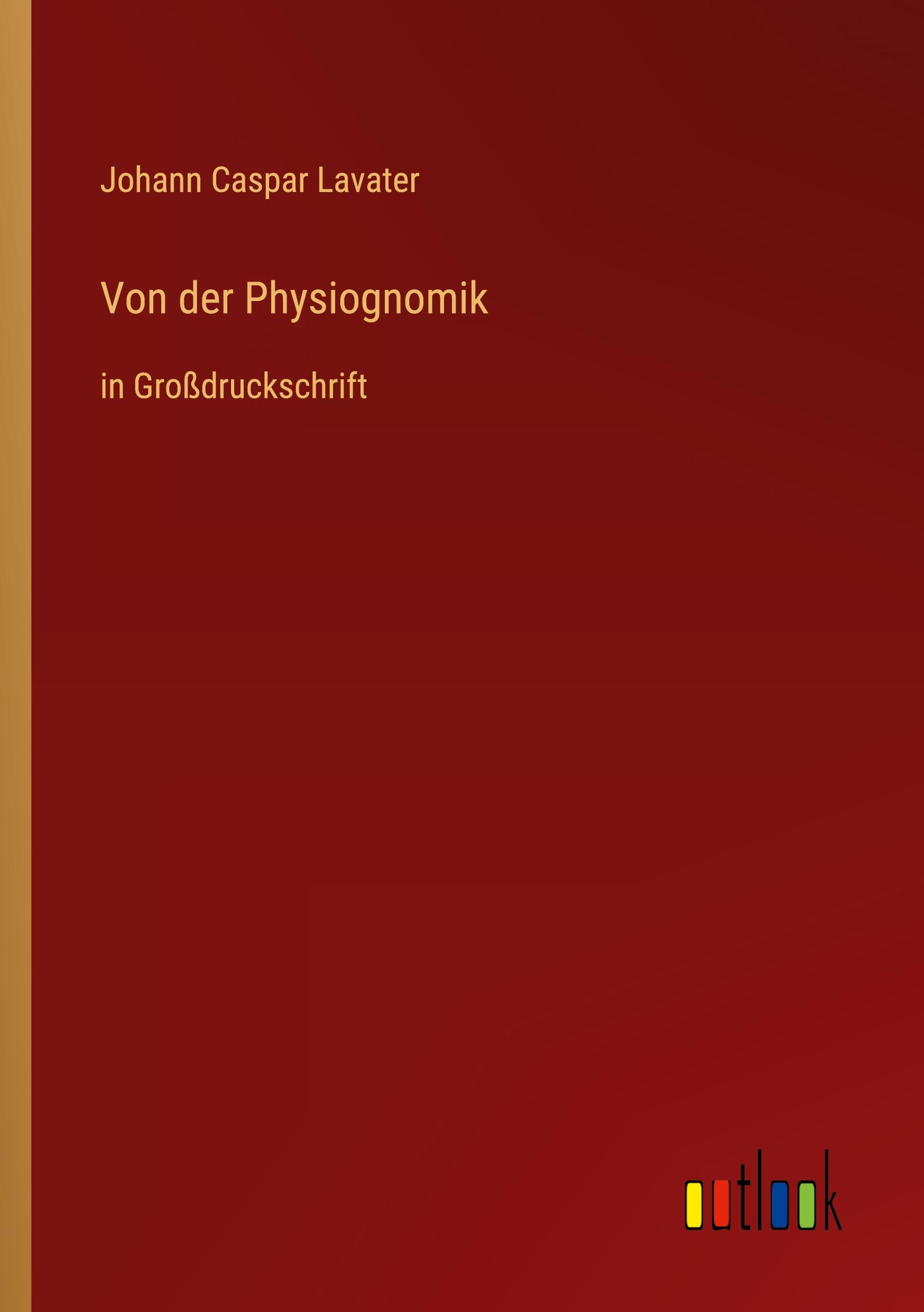 Von der Physiognomik