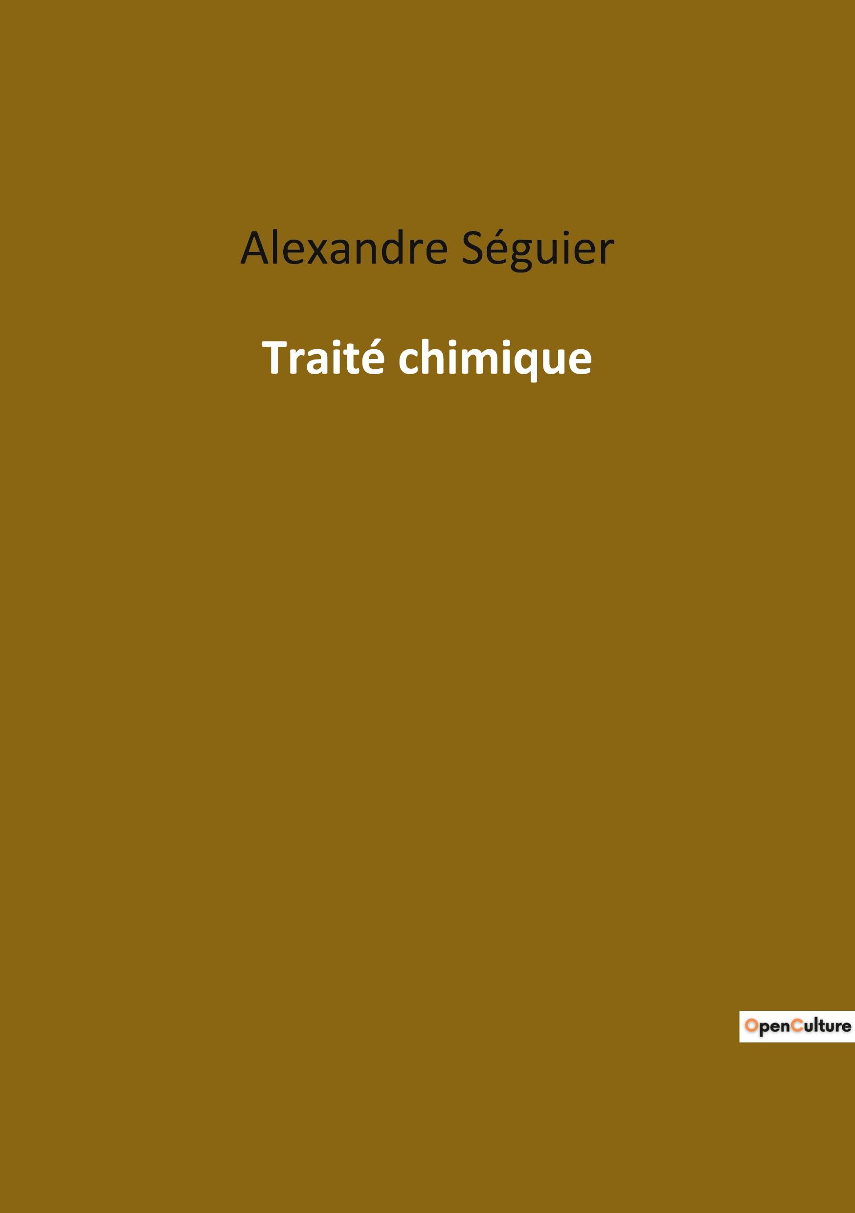 Traité chimique