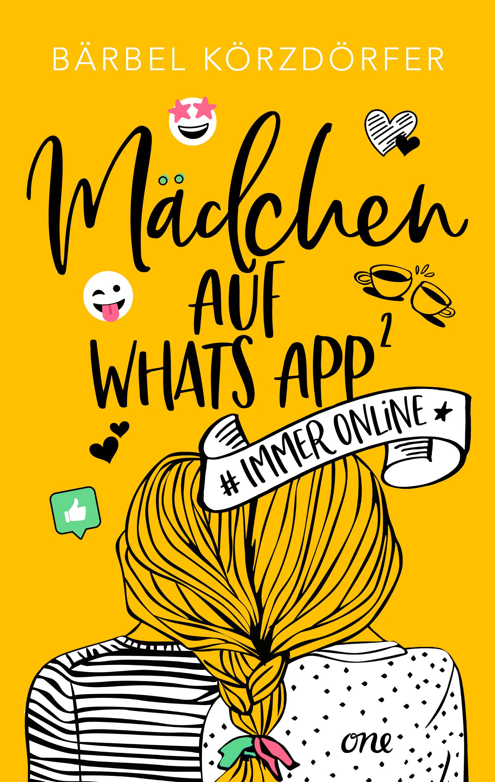 Mädchen auf WhatsApp 2 - Immer online