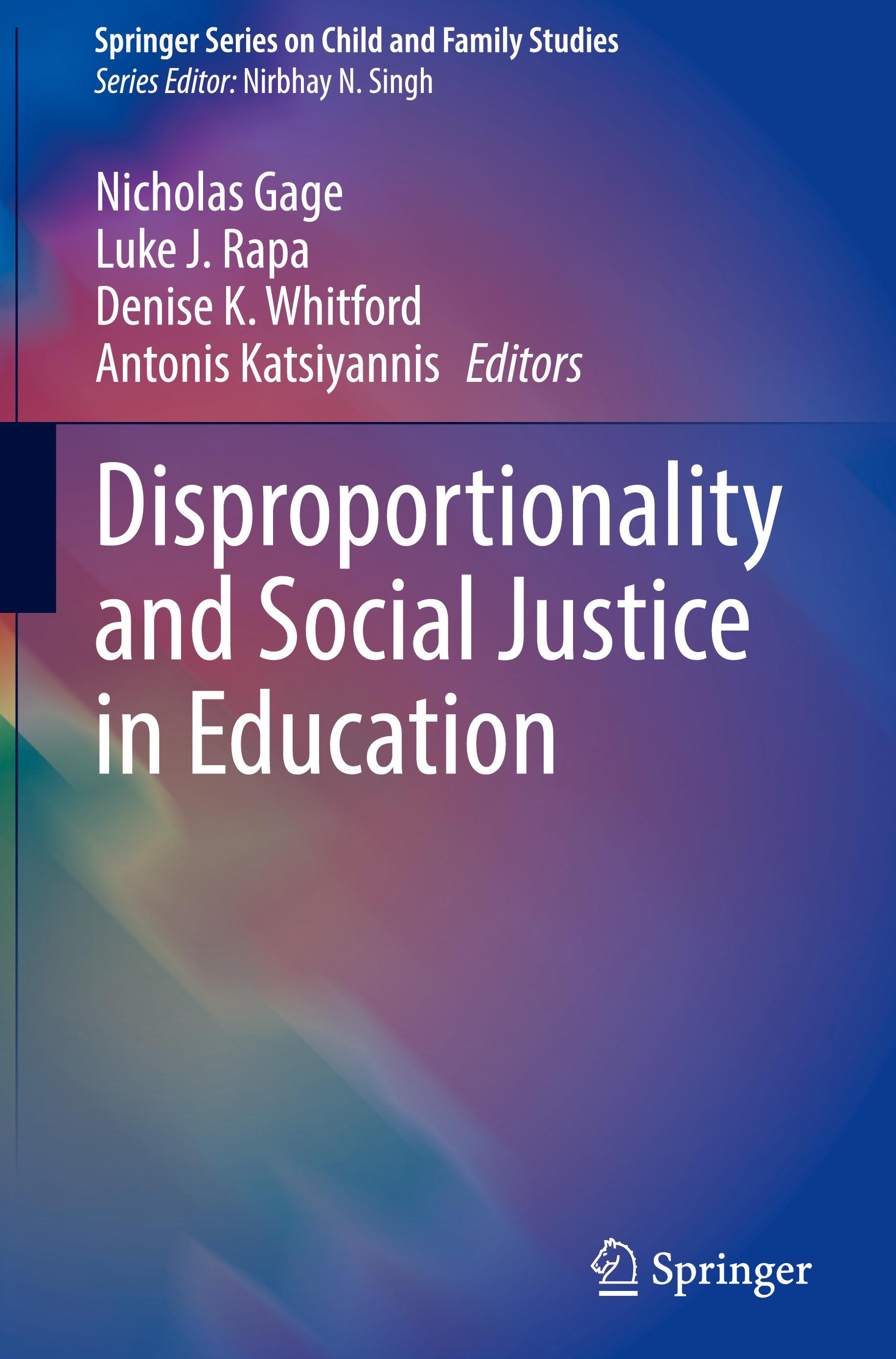 Disproportionality and Social Justice in Education